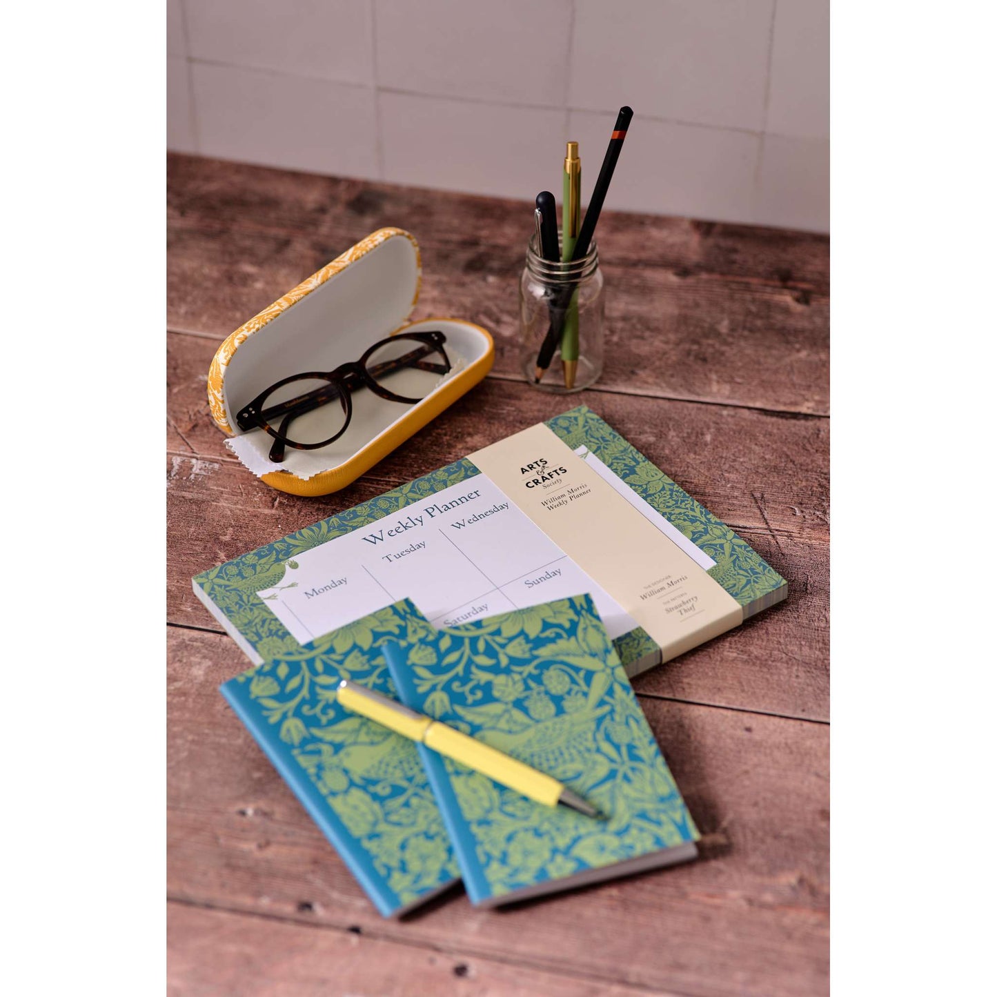 William Morris Notebook – Sage Green