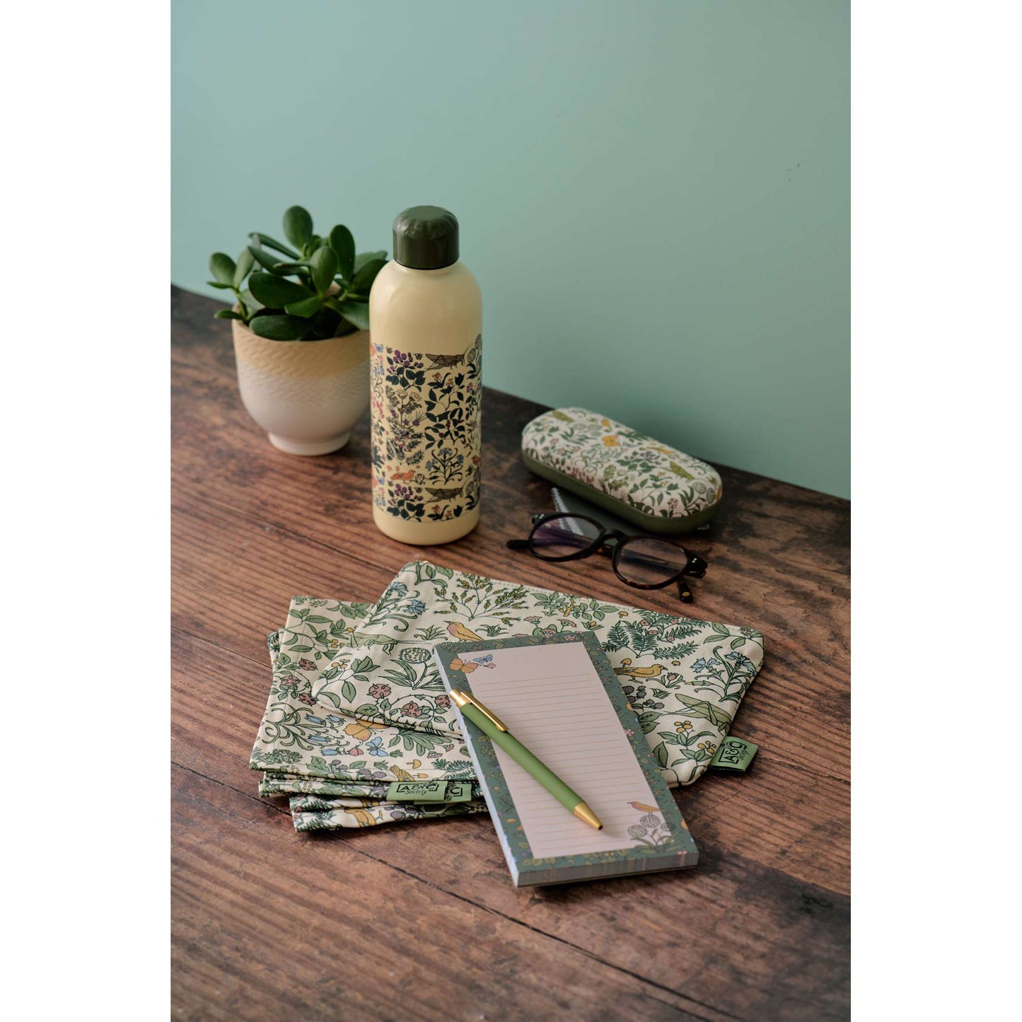 Vintage Botanical Memo Pad – Apothecary Garden