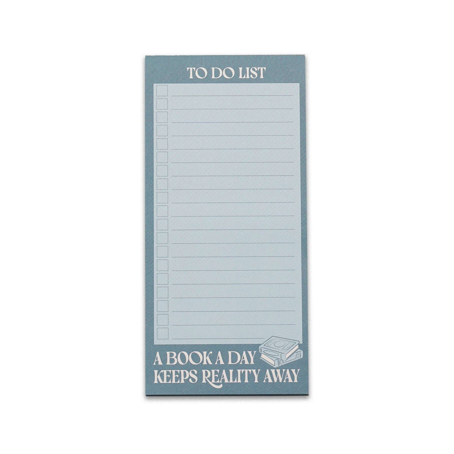 Memo Pad – A Book a Day Keeps Reality Away