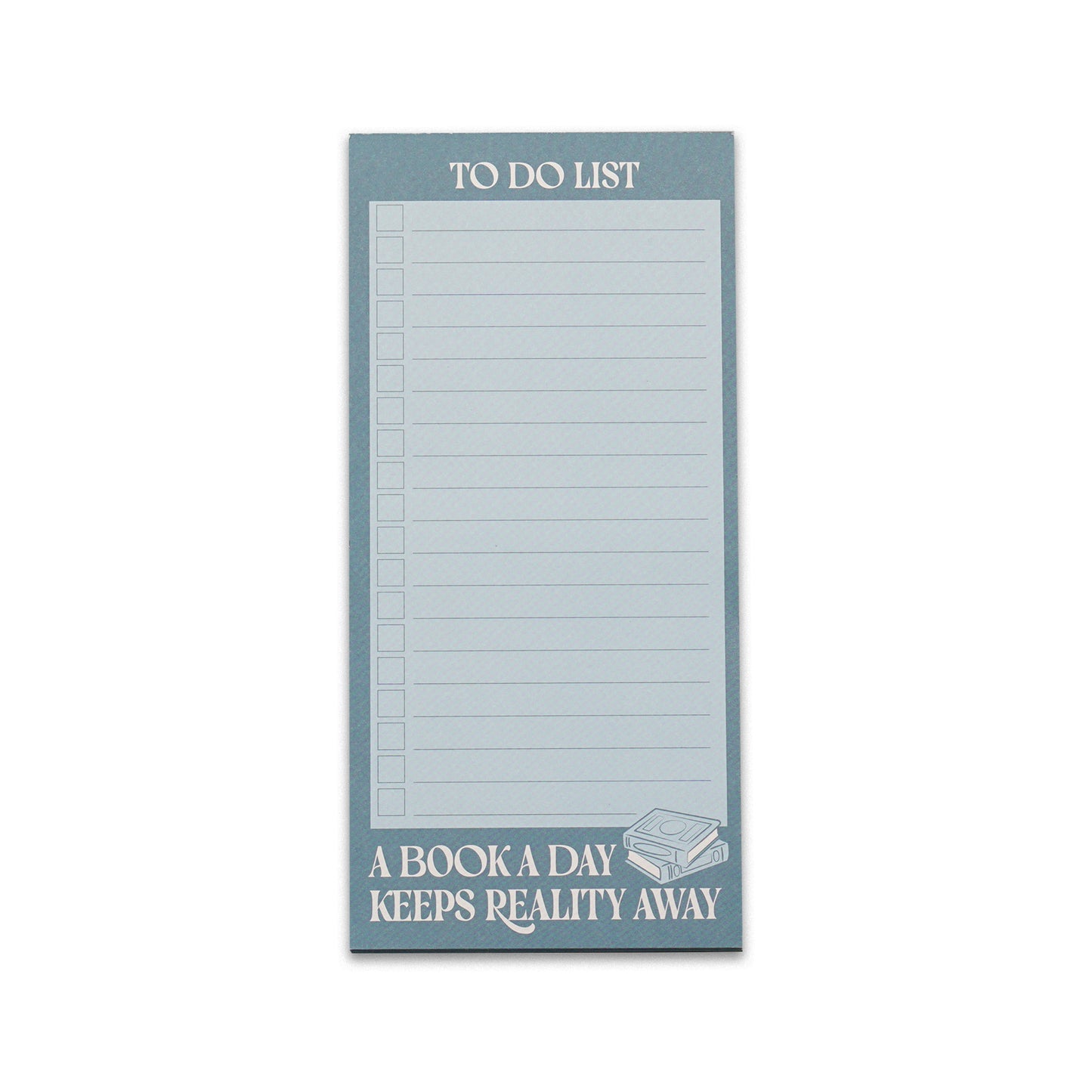 Memo Pad – A Book a Day Keeps Reality Away
