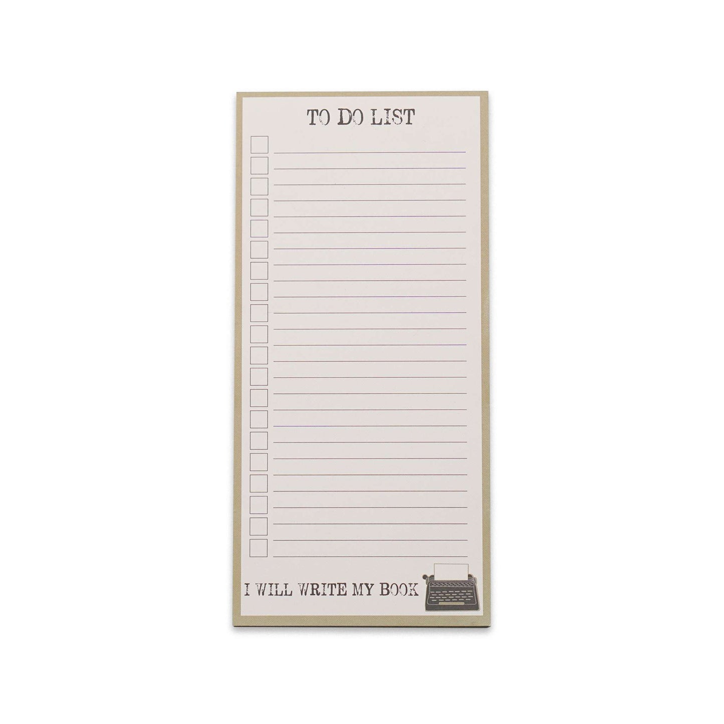 Memo Pad – I Will Write My Book