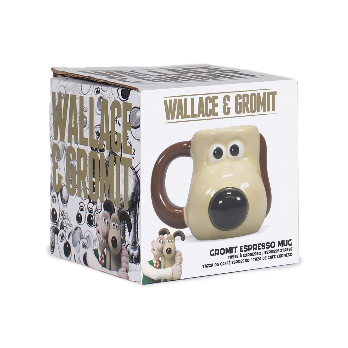 Wallace and Gromit Small Coffee Mug (Gromit)