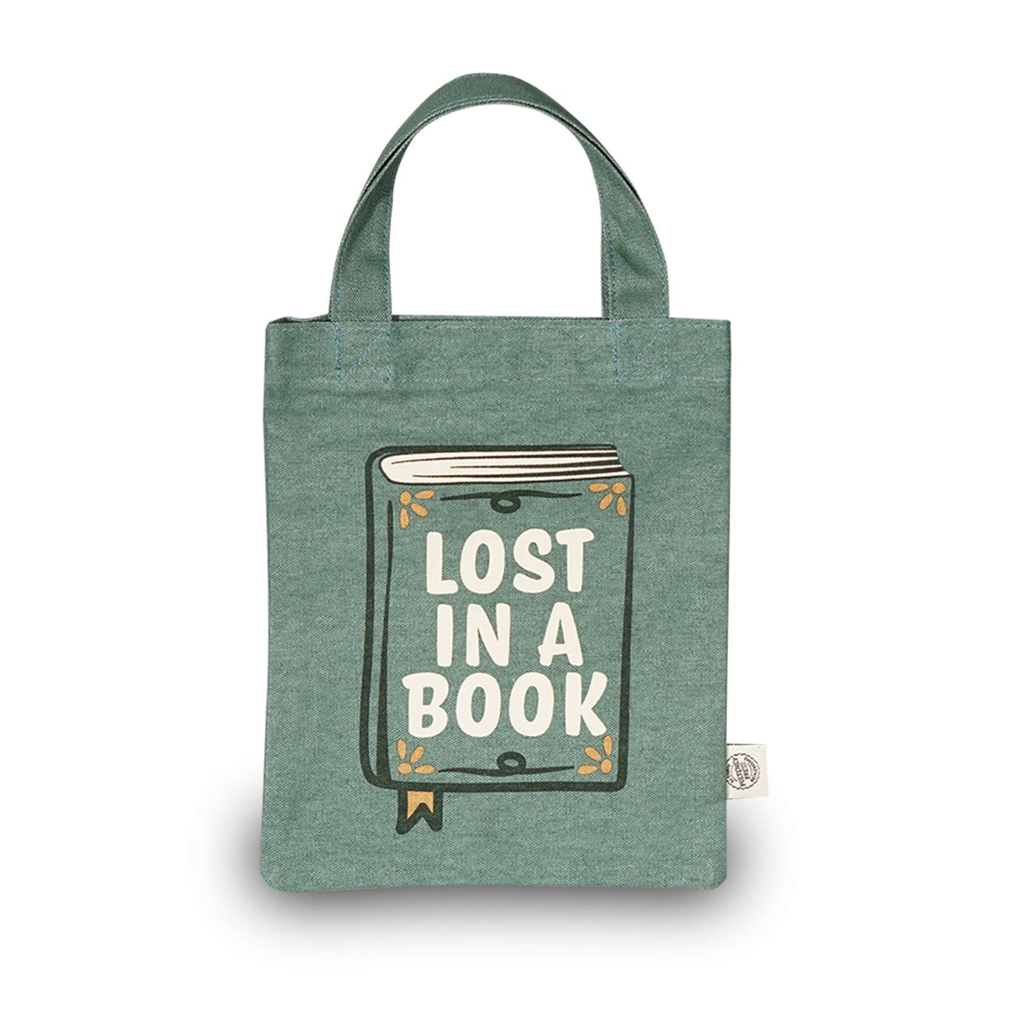 Cotton Tote Small - Lost In A Book