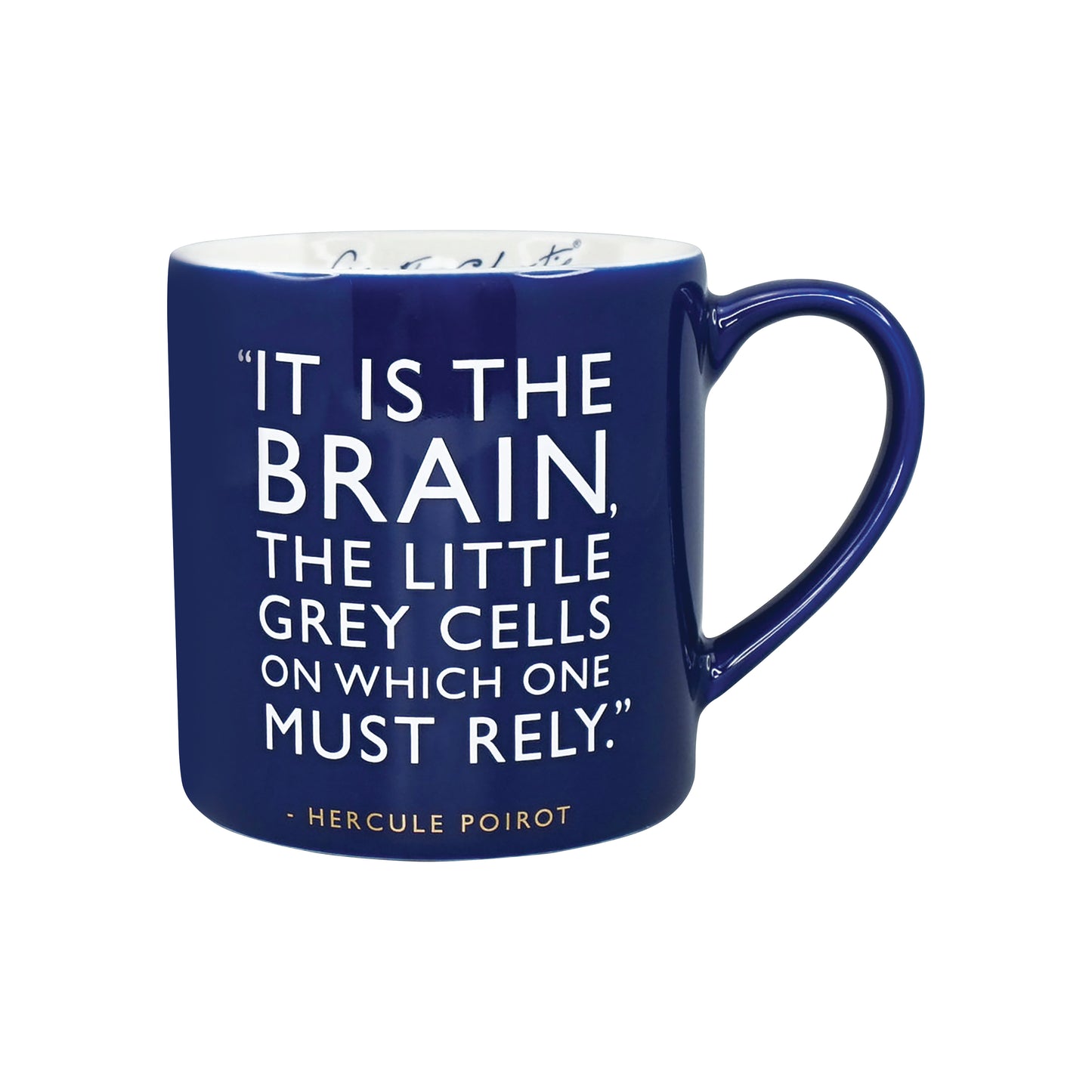 Ceramic Mug Agatha Christie Little Grey Cells