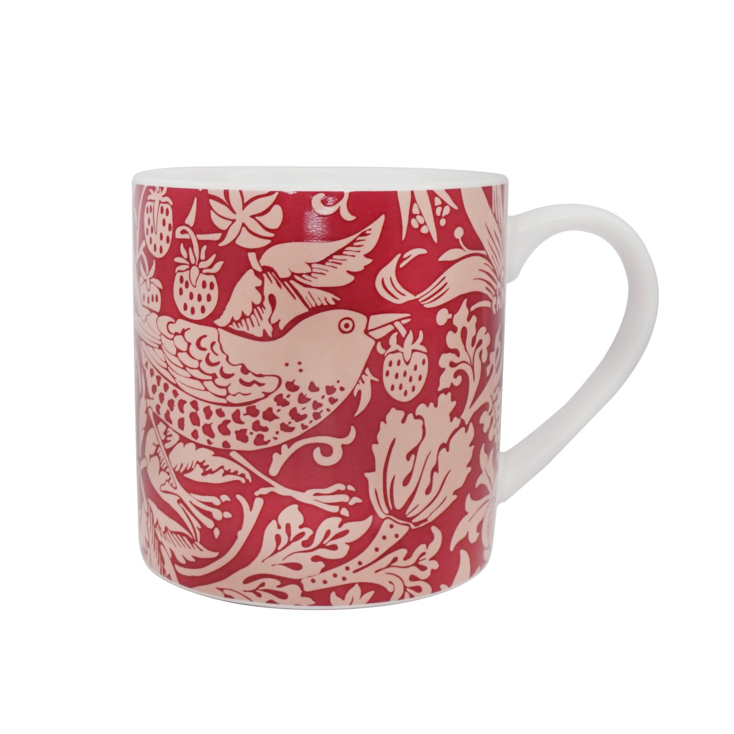 William Morris Mug – Raspberry