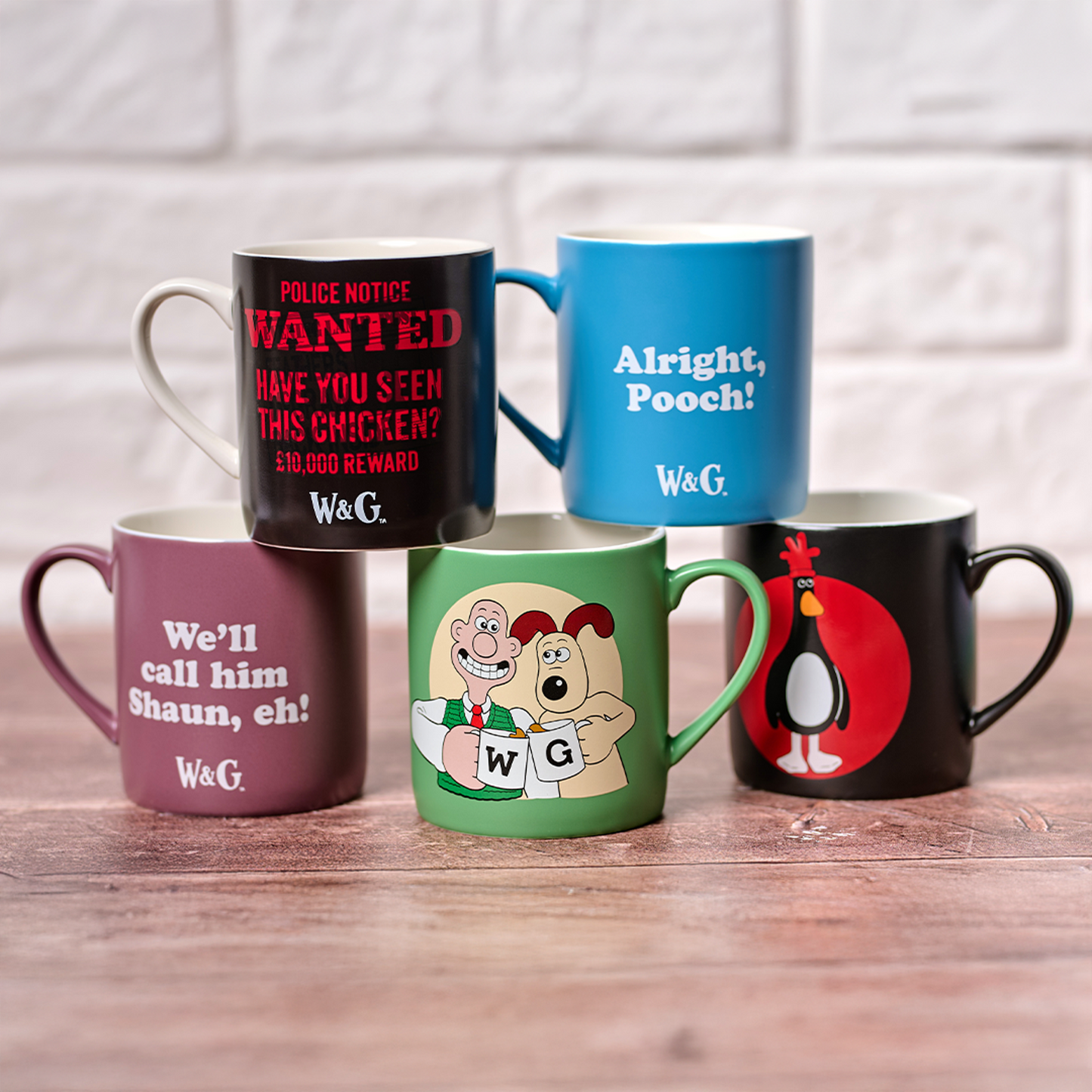 Wallace & Gromit Mug (Wallace)