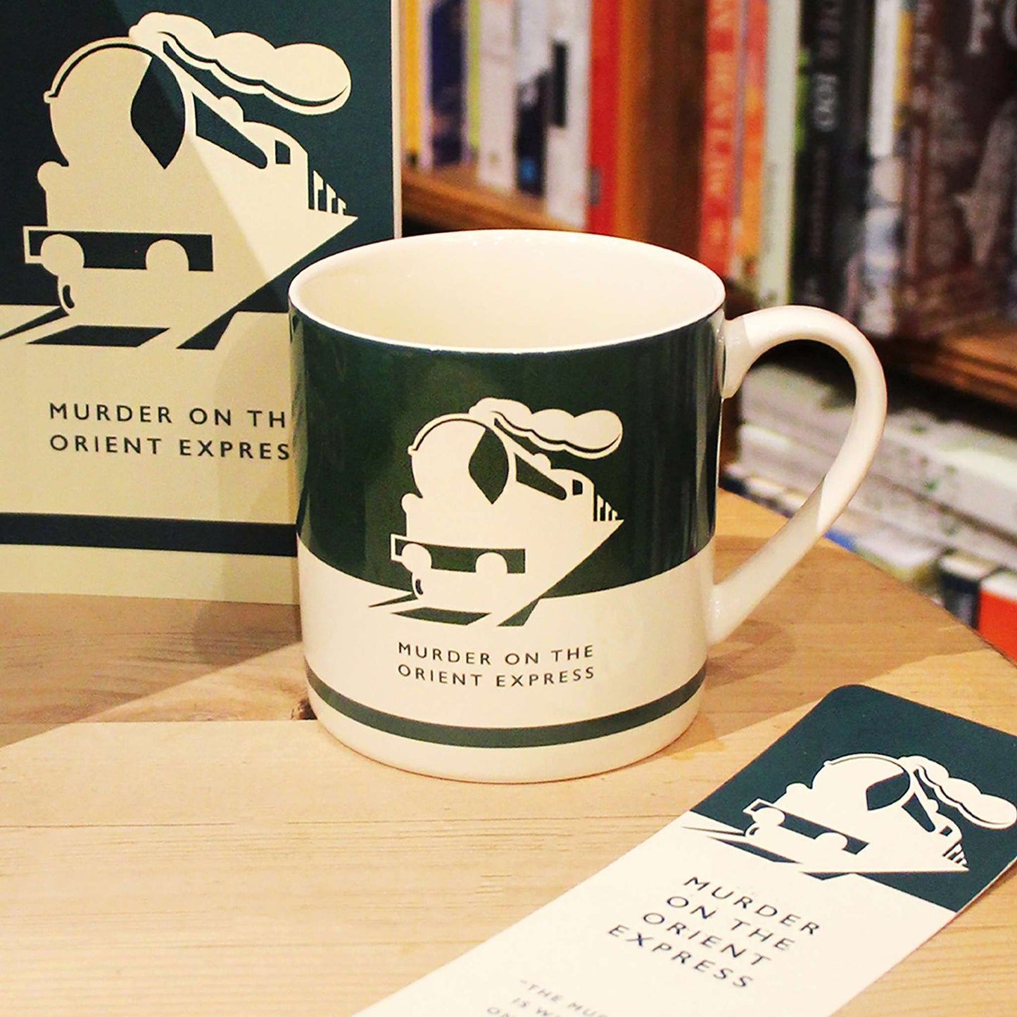 Agatha Christie Murder on the Orient Express Tea Coffee Mug
