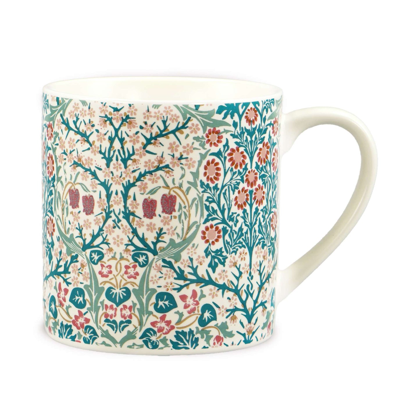 Vintage Blackthorn Floral Mug – 10.5 fl oz