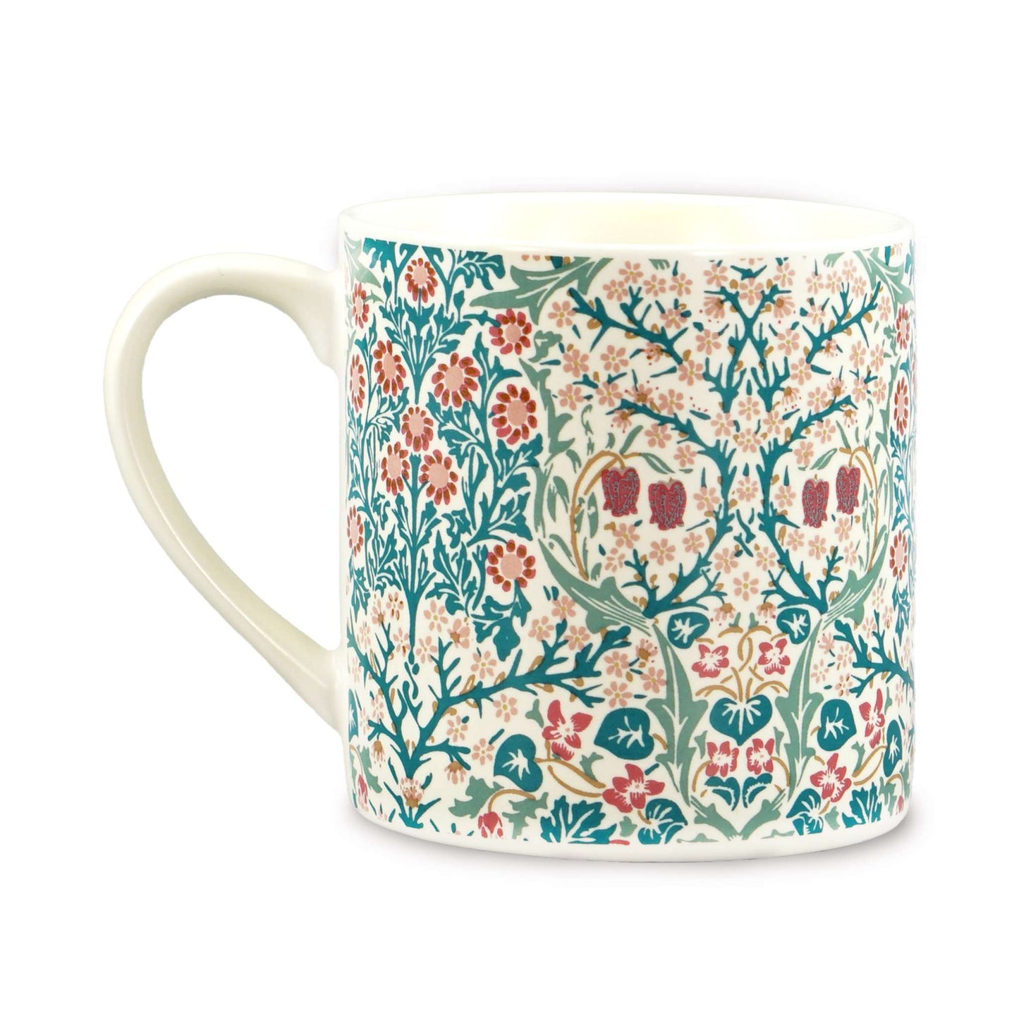 Vintage Blackthorn Floral Mug – 10.5 fl oz
