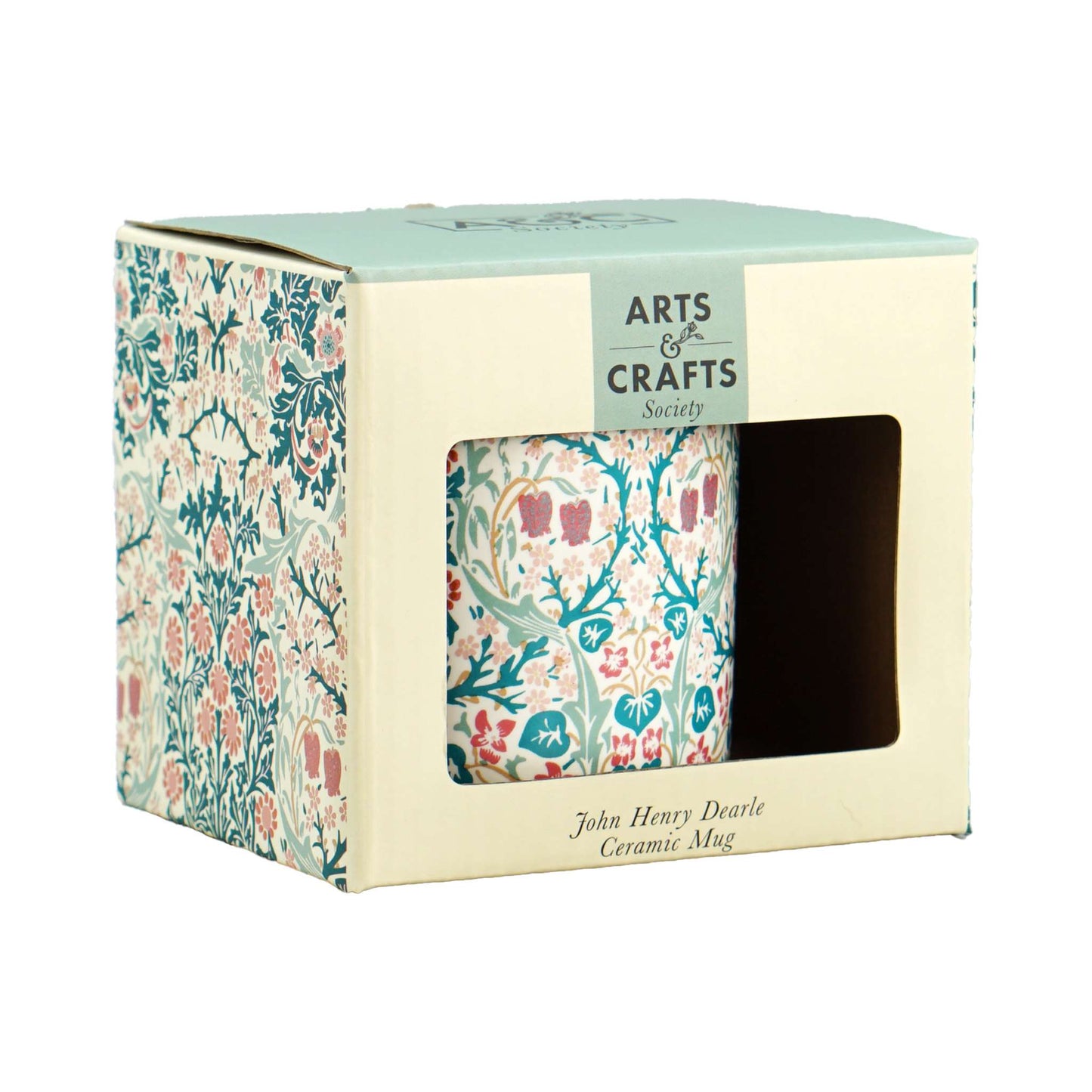 Vintage Blackthorn Floral Mug – 10.5 fl oz
