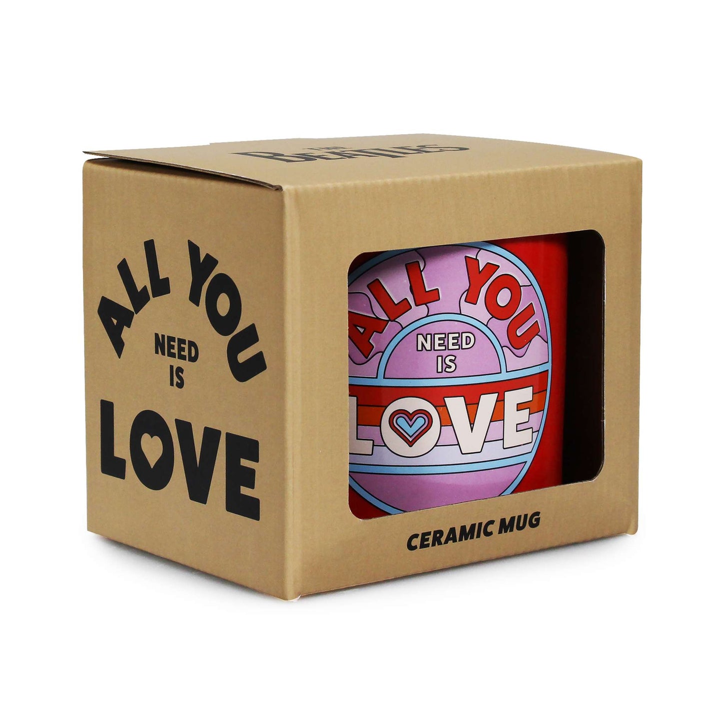 The Beatles All you Need is Love Mug 12.5 fl oz