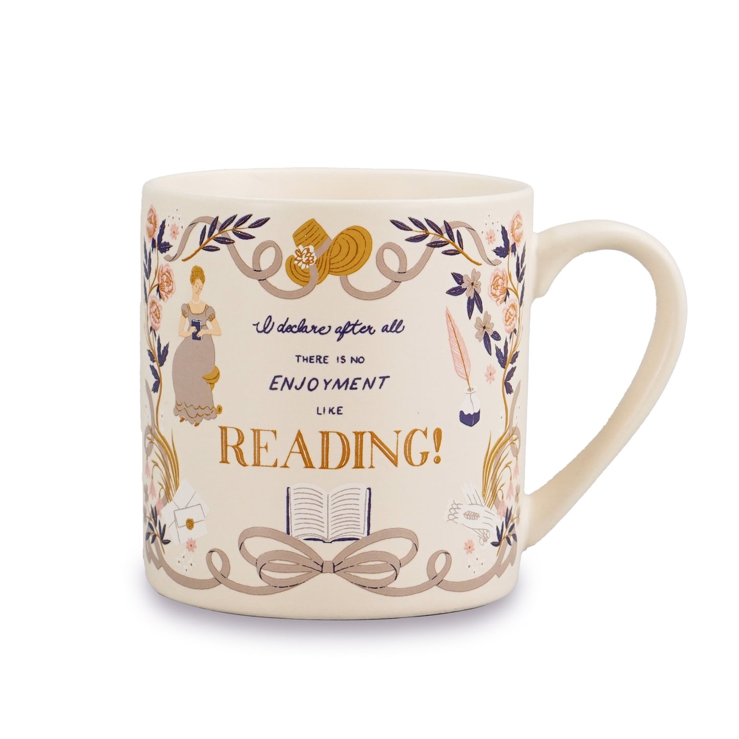 Jane Austen Pride and Prejudice Ceramic Mug  (10.5 fl oz) -