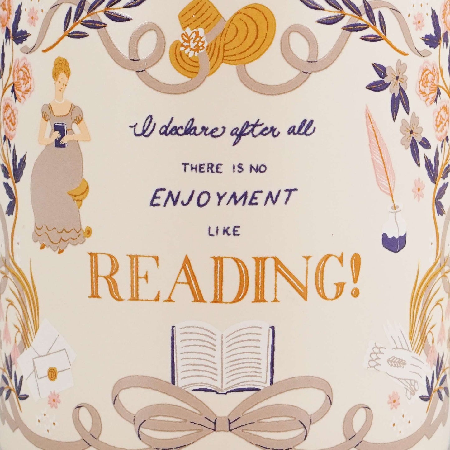 Jane Austen Pride and Prejudice Ceramic Mug  (10.5 fl oz) -