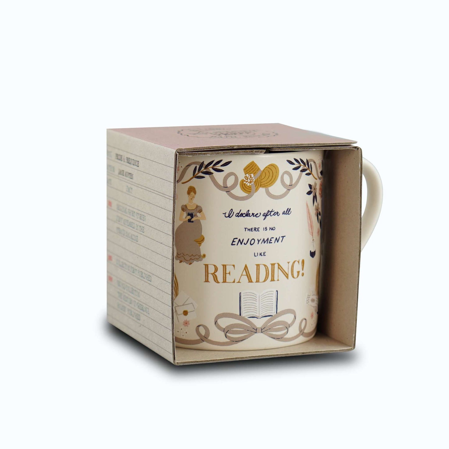 Jane Austen Pride and Prejudice Ceramic Mug  (10.5 fl oz) -