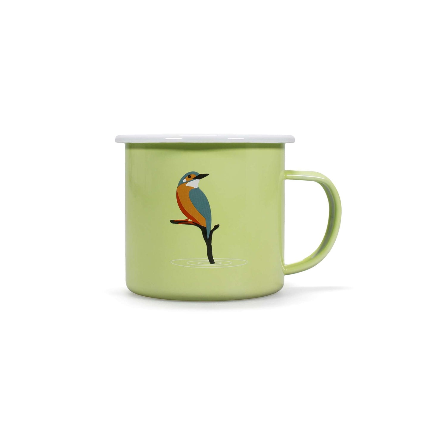 Enamel Mug (17 fl oz) - Kingfisher