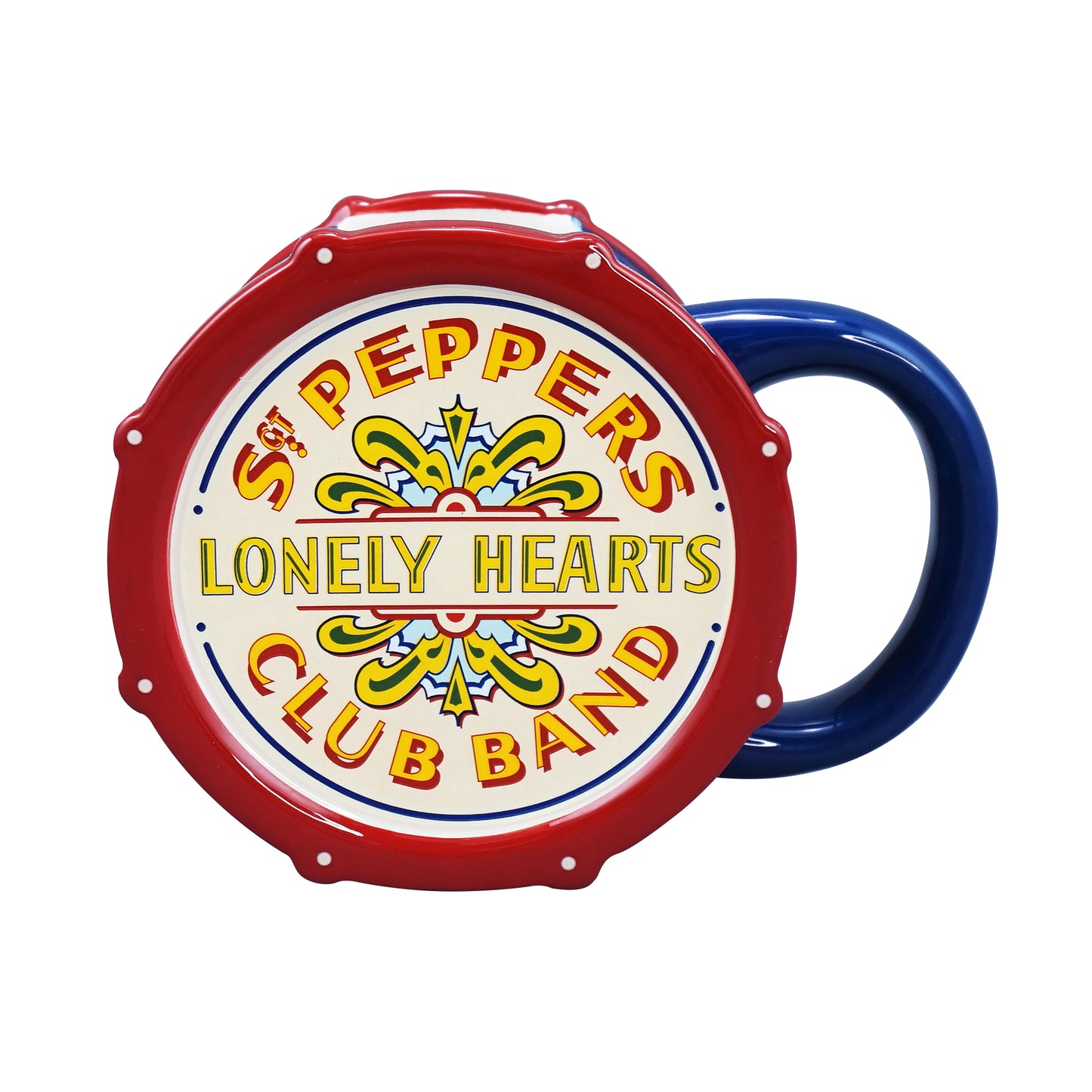 The Beatles Sgt Pepper's Lonely Heart Club Drum Mug