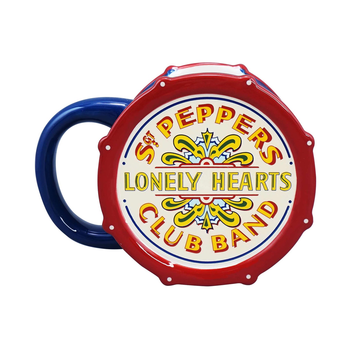 The Beatles Sgt Pepper's Lonely Heart Club Drum Mug
