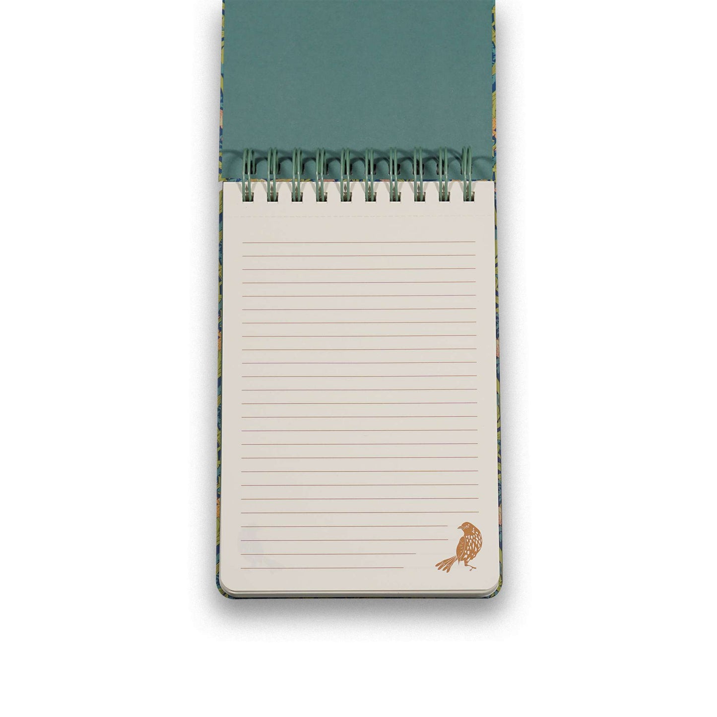 Vintage Iris  Floral Oversized Spiral Notebook