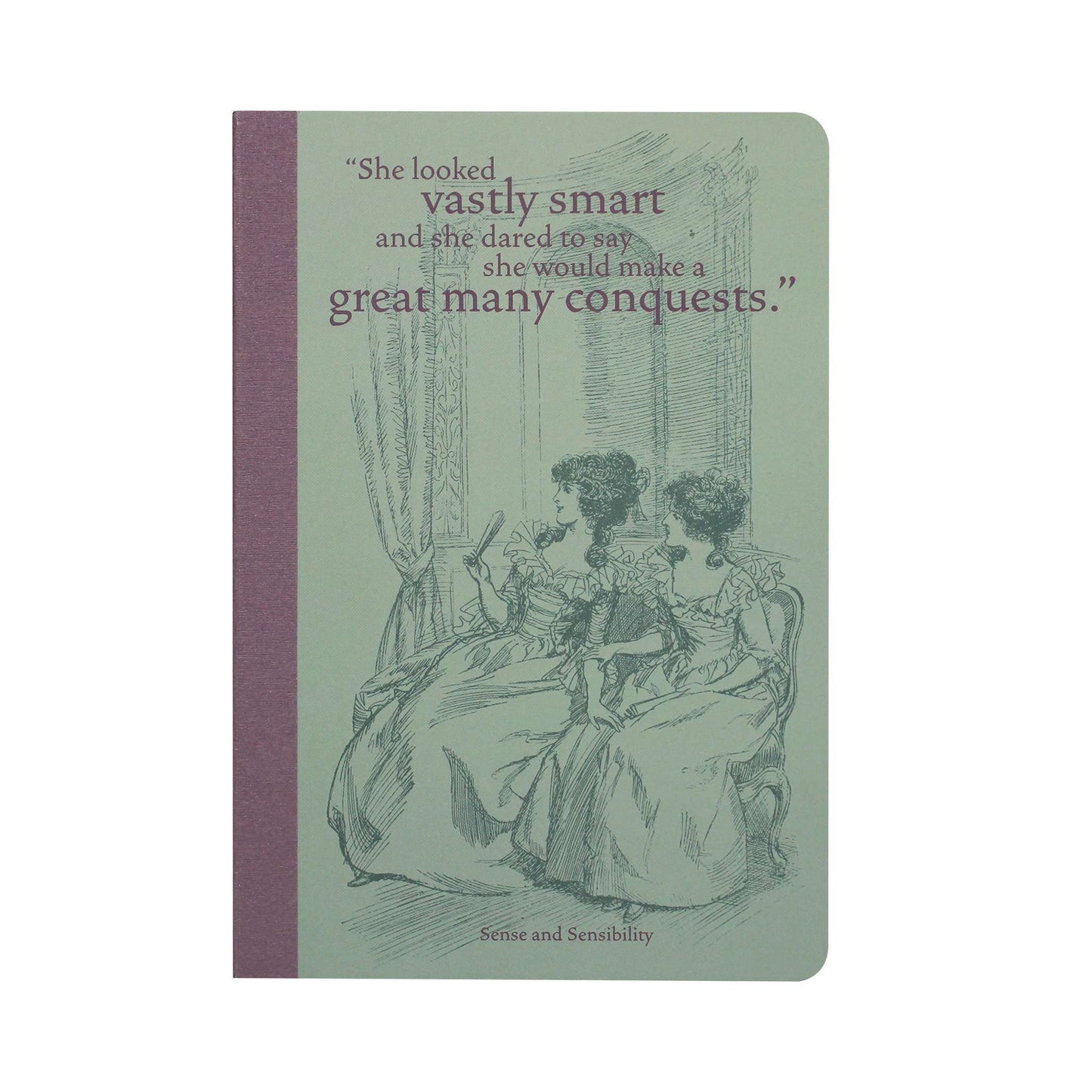 Notebook Jane Austen Sense and Sensibility Literary