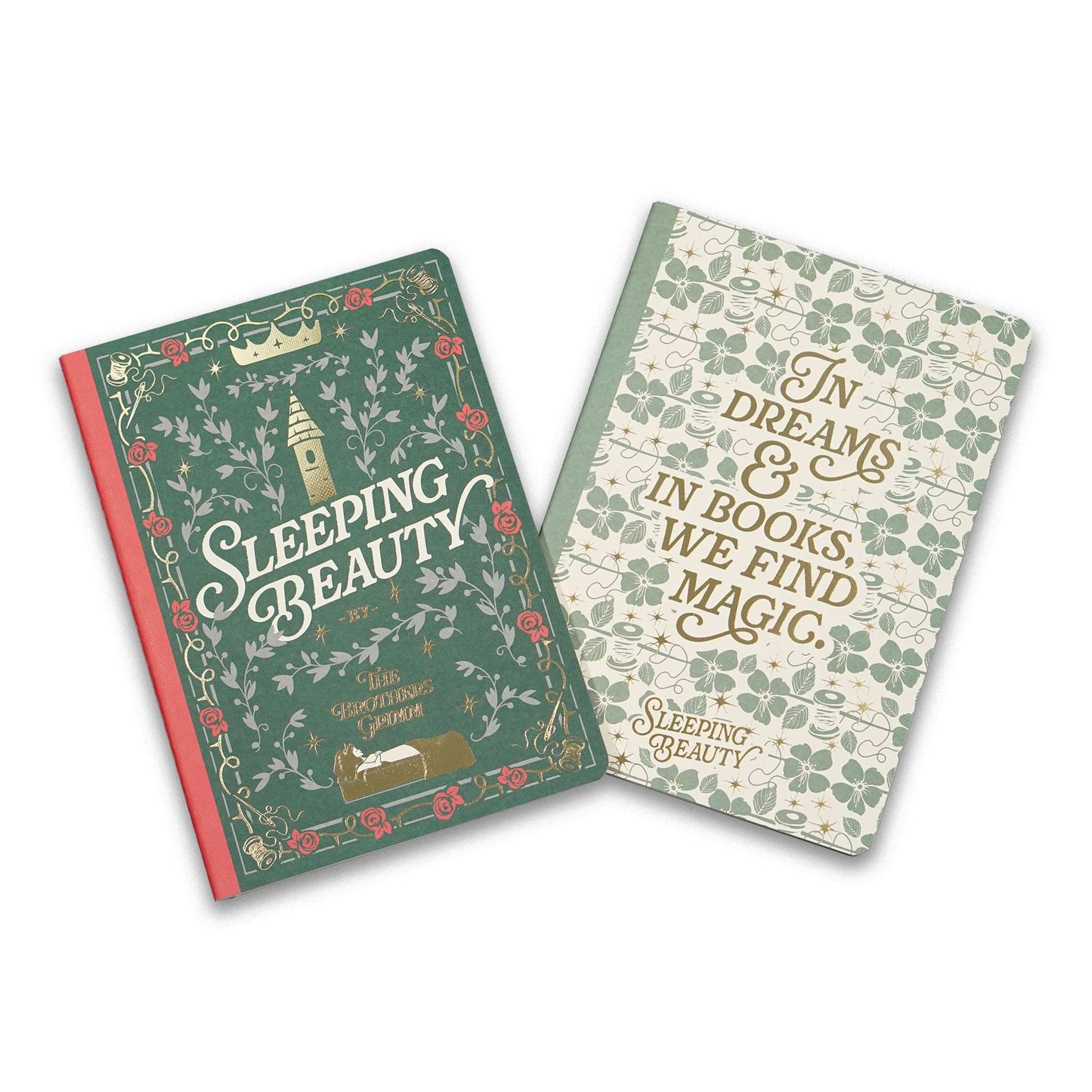 Oversized Spiral Notebook – Sleeping Beauty
