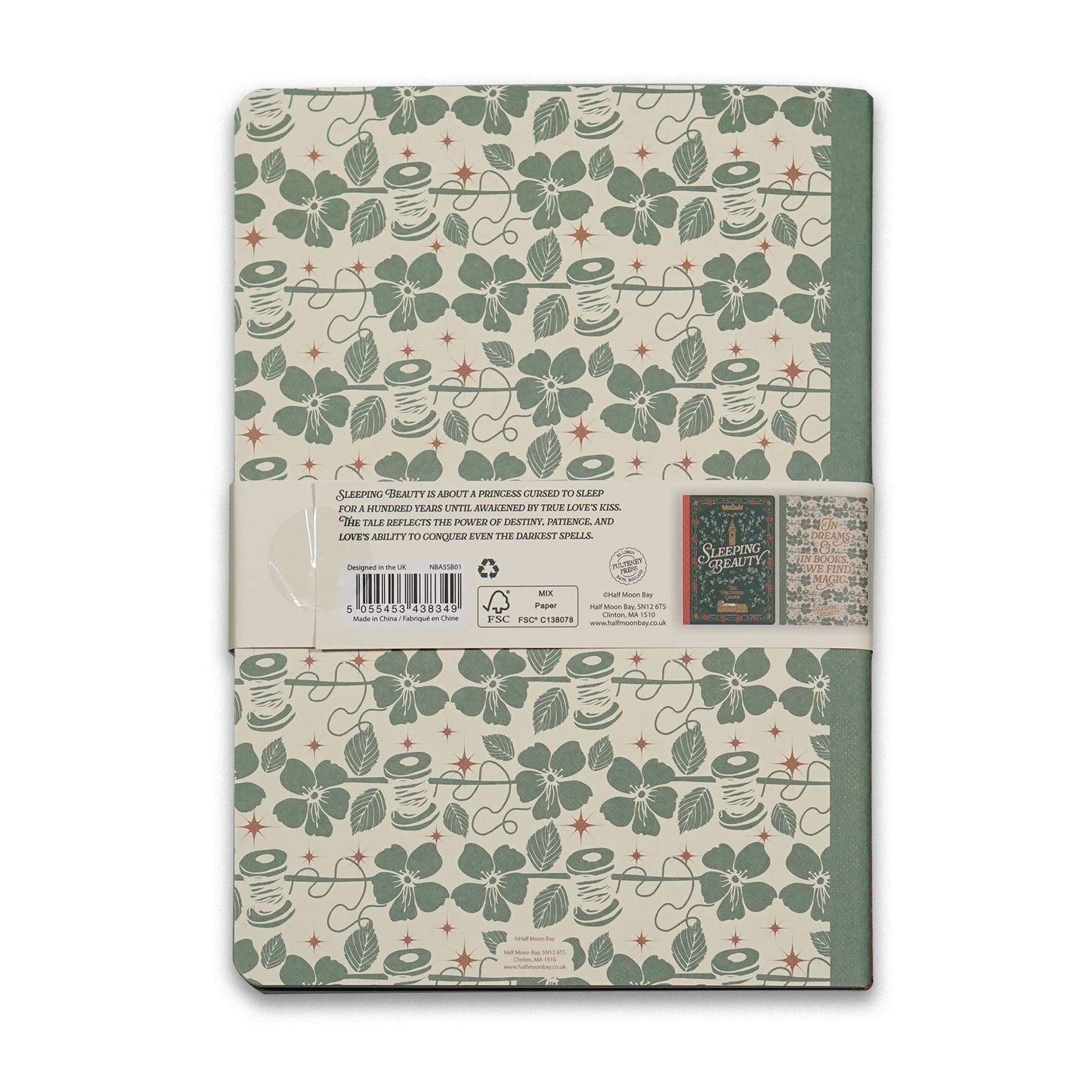 Oversized Spiral Notebook – Sleeping Beauty