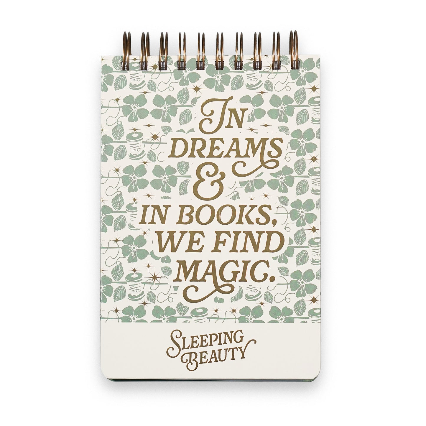 Oversized Spiral Notebook – Sleeping Beauty
