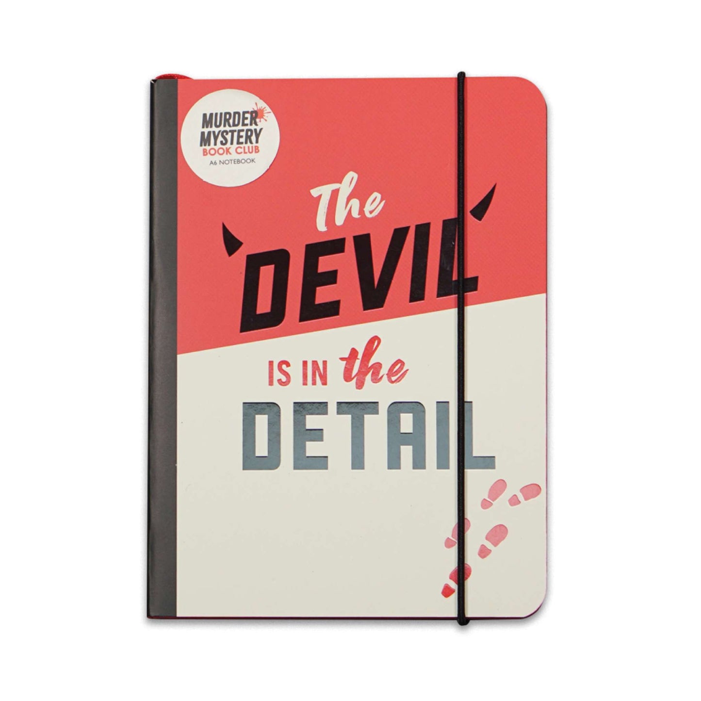 Murder Mystery Notebook – Crime Book Club Design