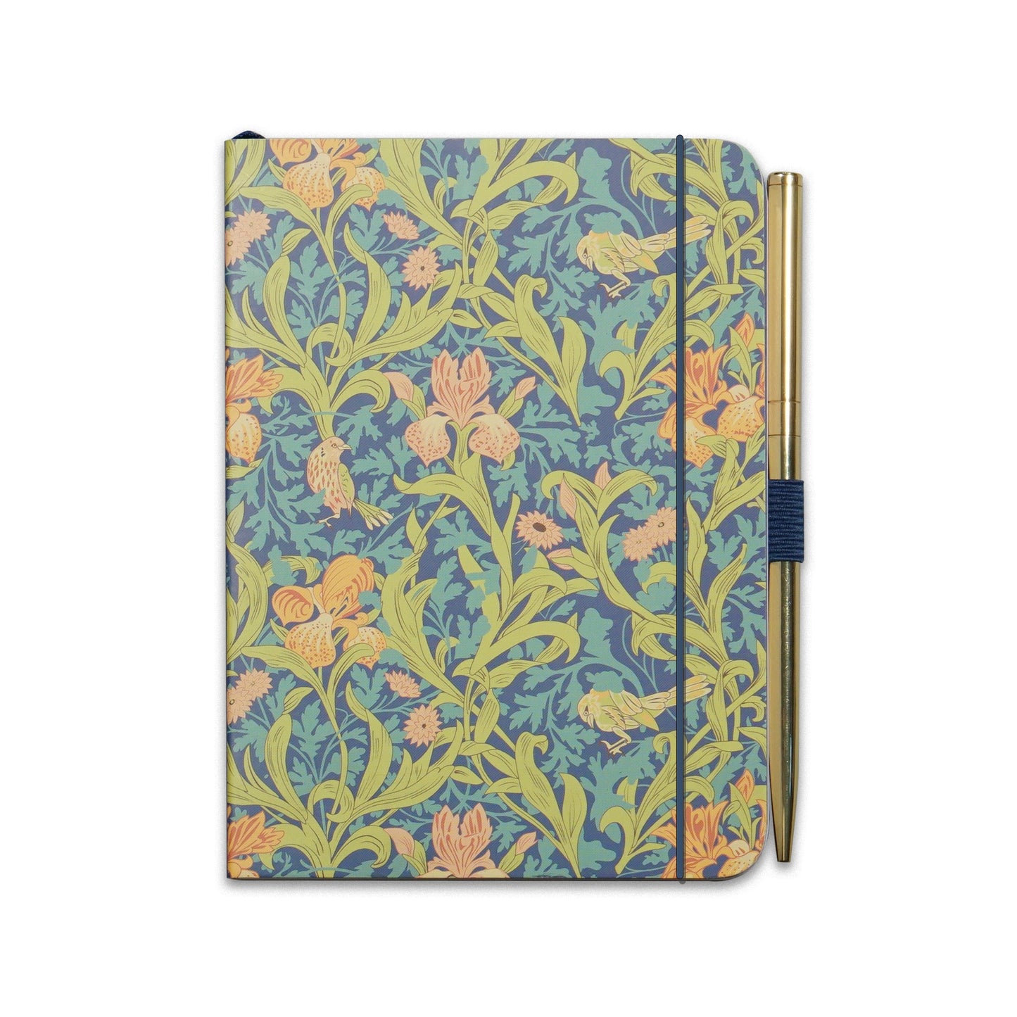 Vintage Iris Floral Notebook & Pen Set