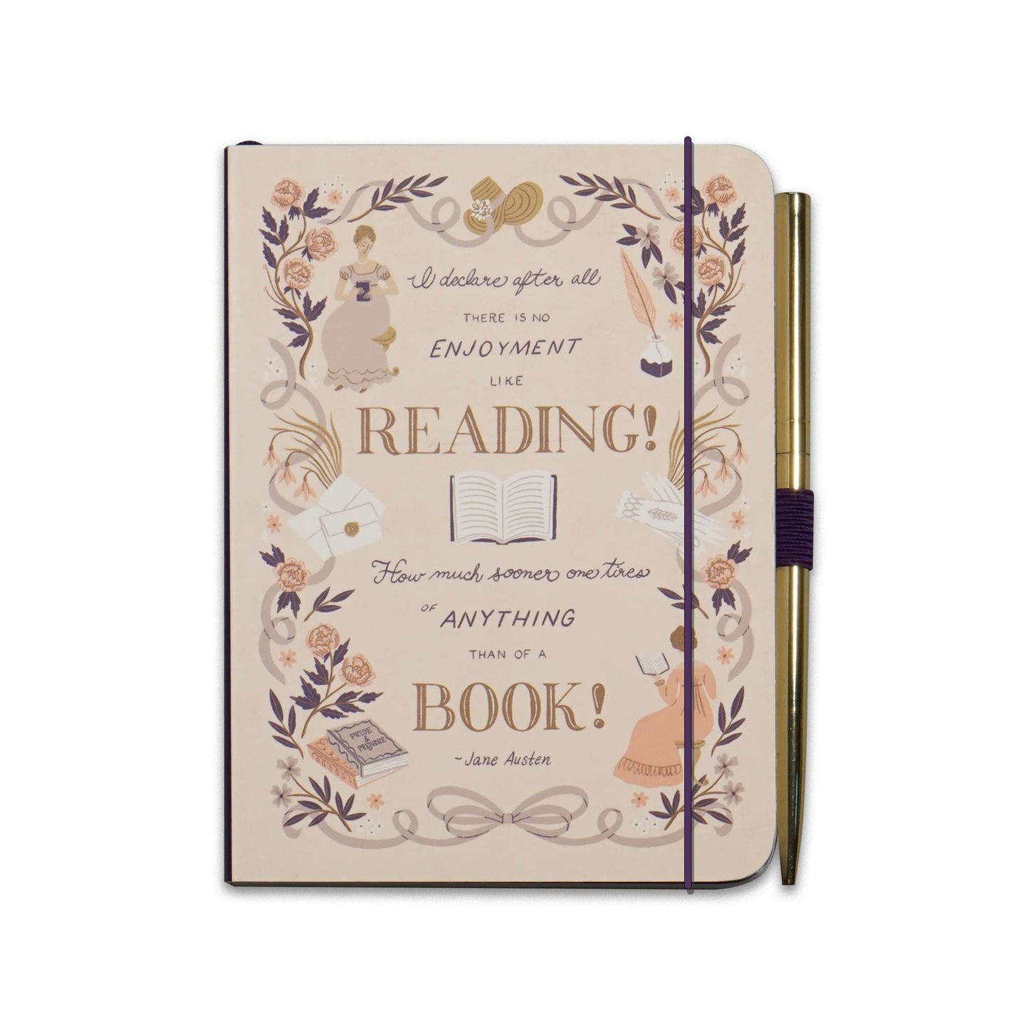 Jane Austen Pride and Prejudice Notebook & Pen Set