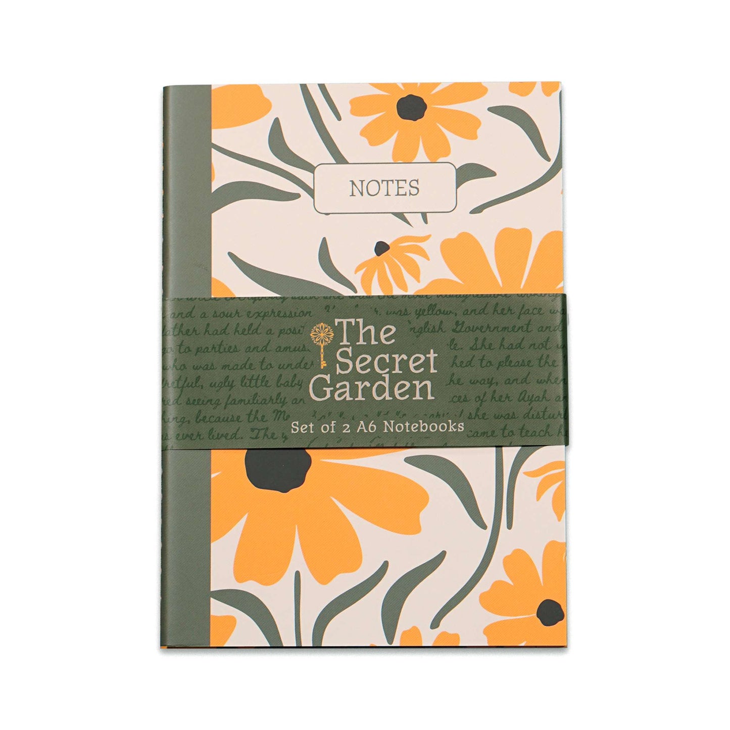 The Secret Garden Floral Notebook 2 Pack - Botanical Gift