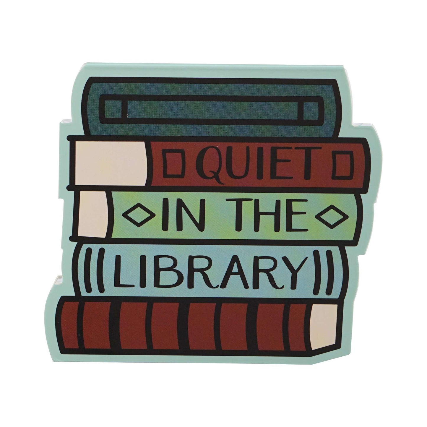 Notebook – Quiet in the Library