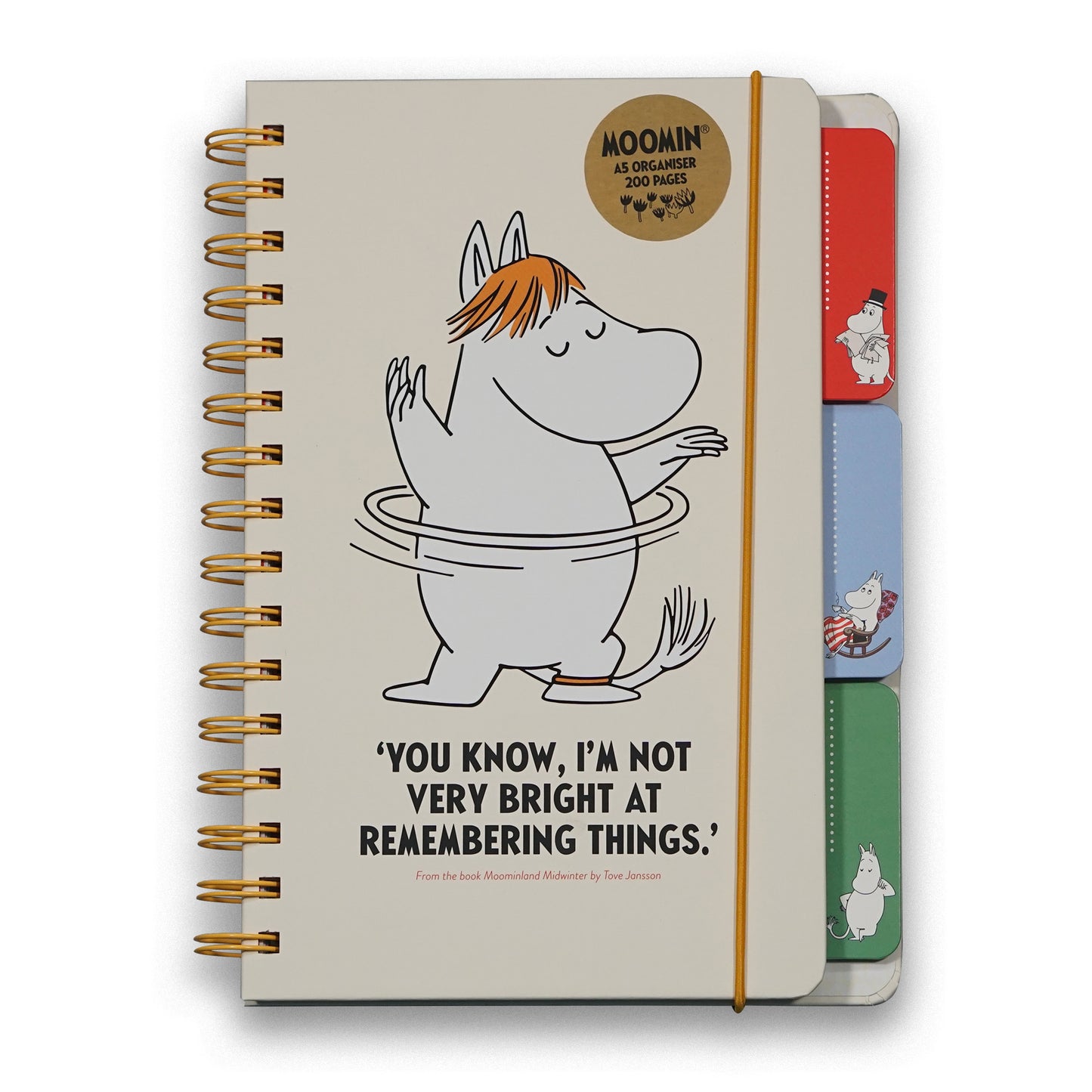Moomin Spiral Notebook – In a Spin