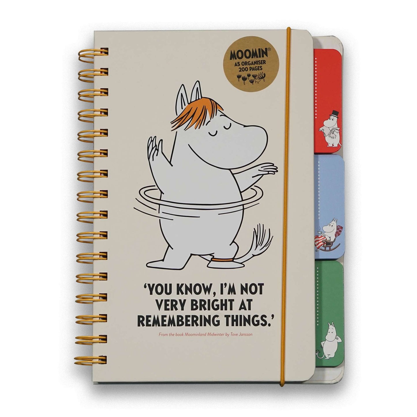 Moomin Spiral Notebook – In a Spin