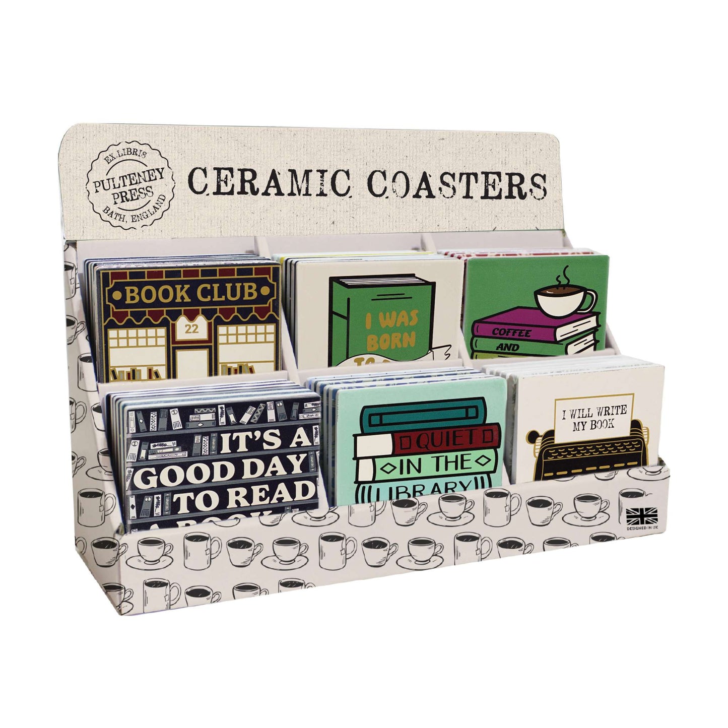 Counter Top Display  Coasters - Coaster PP Book Lovers