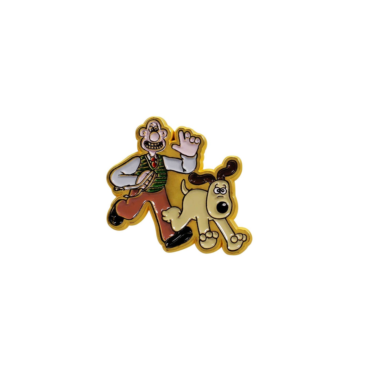 Wallace & Gromit Pin Badge