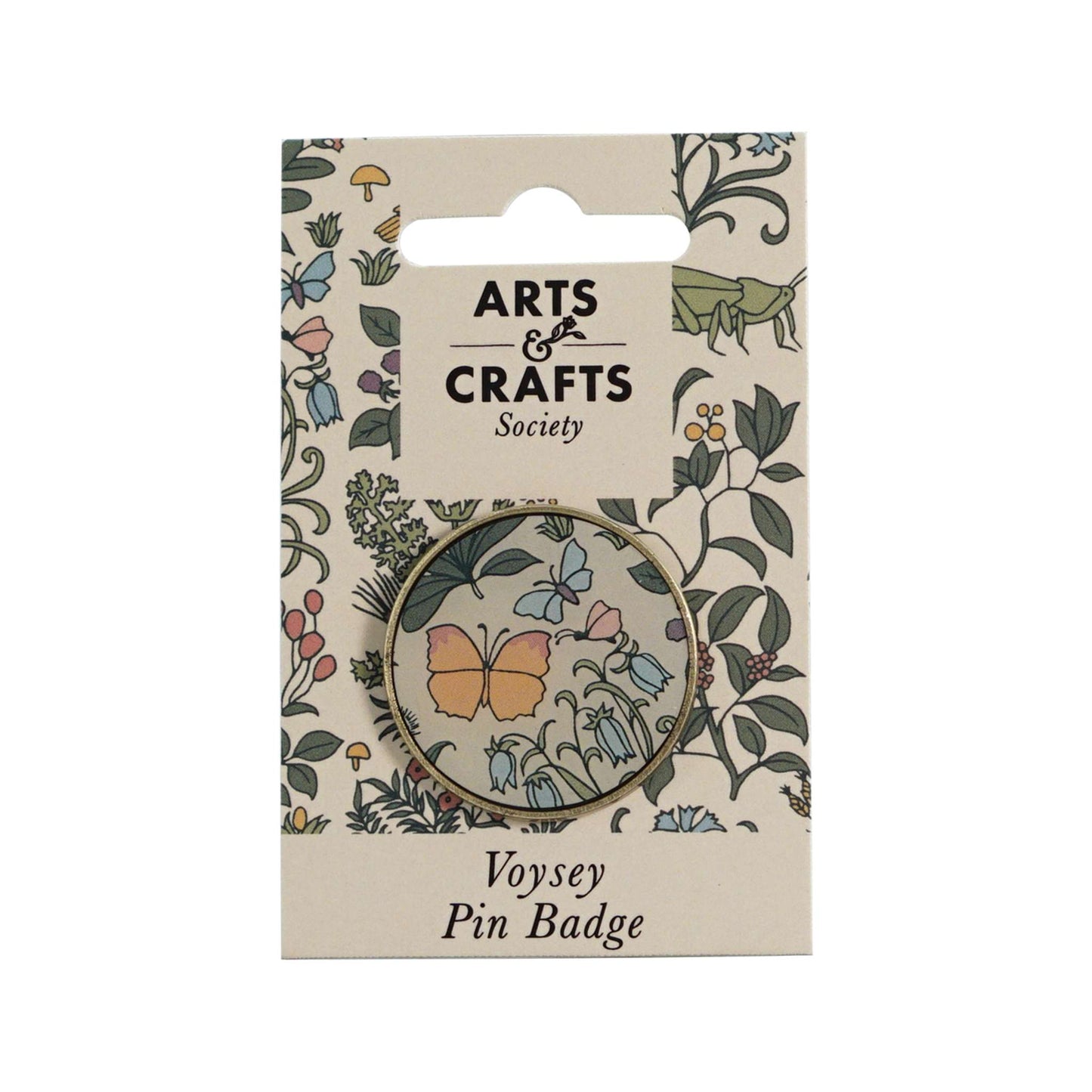 Vintage Botanical Pin Badge – Apothecary Garden