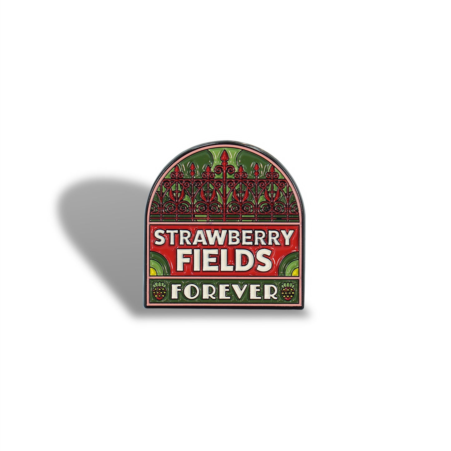 The Beatles Strawberry Fields Pin Badge