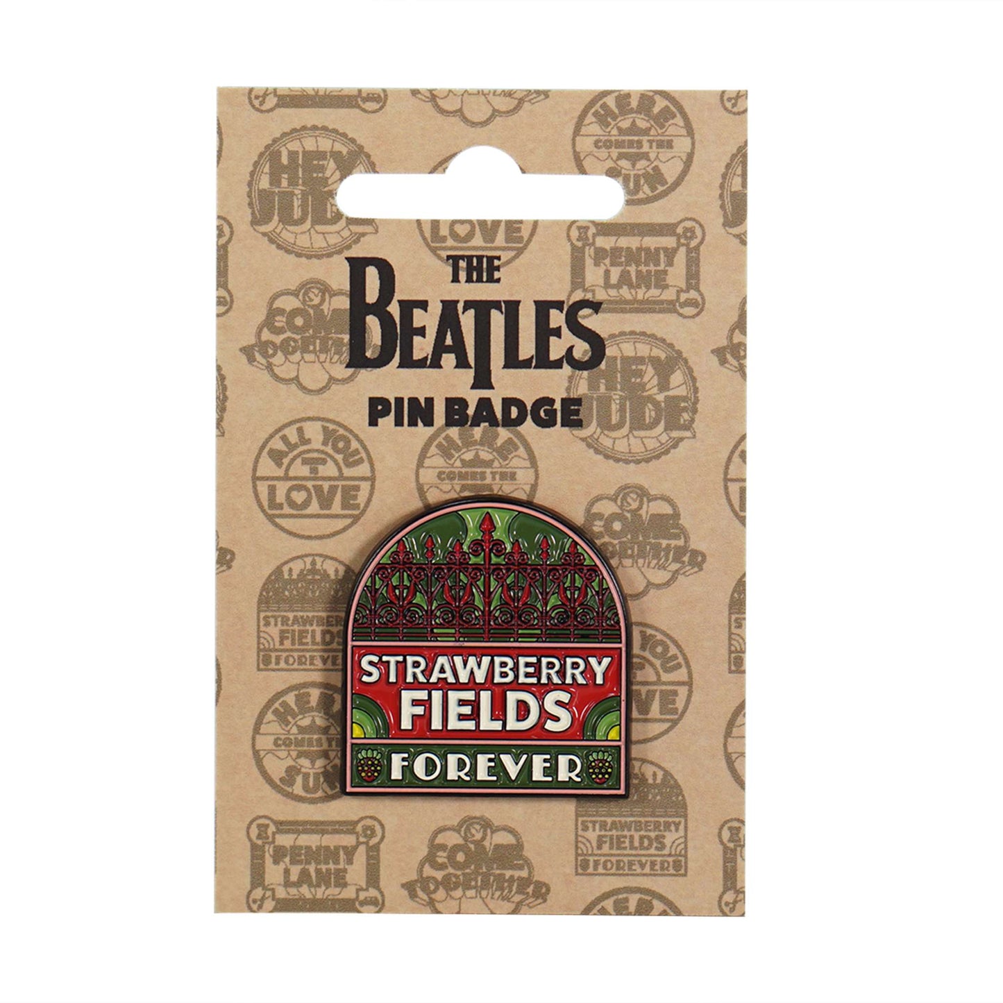 The Beatles Strawberry Fields Pin Badge