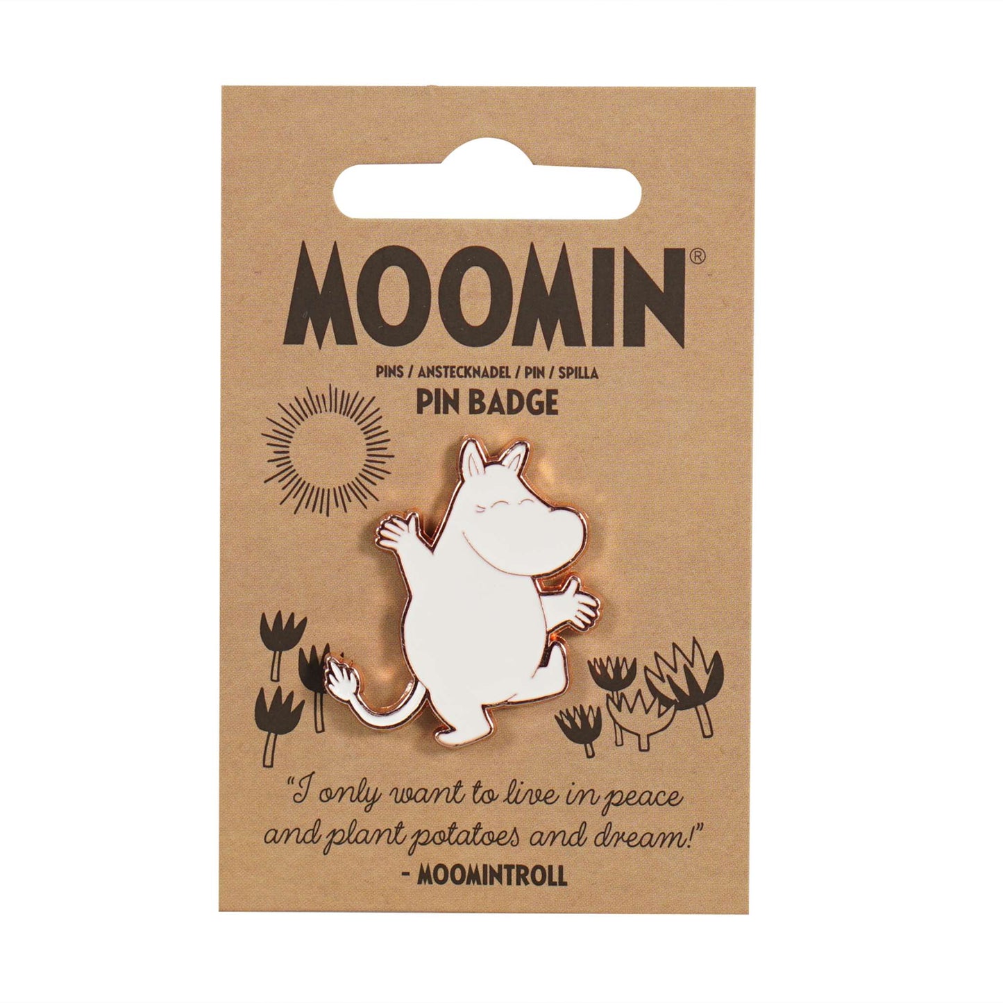 Moomin Pin Badge – Troll