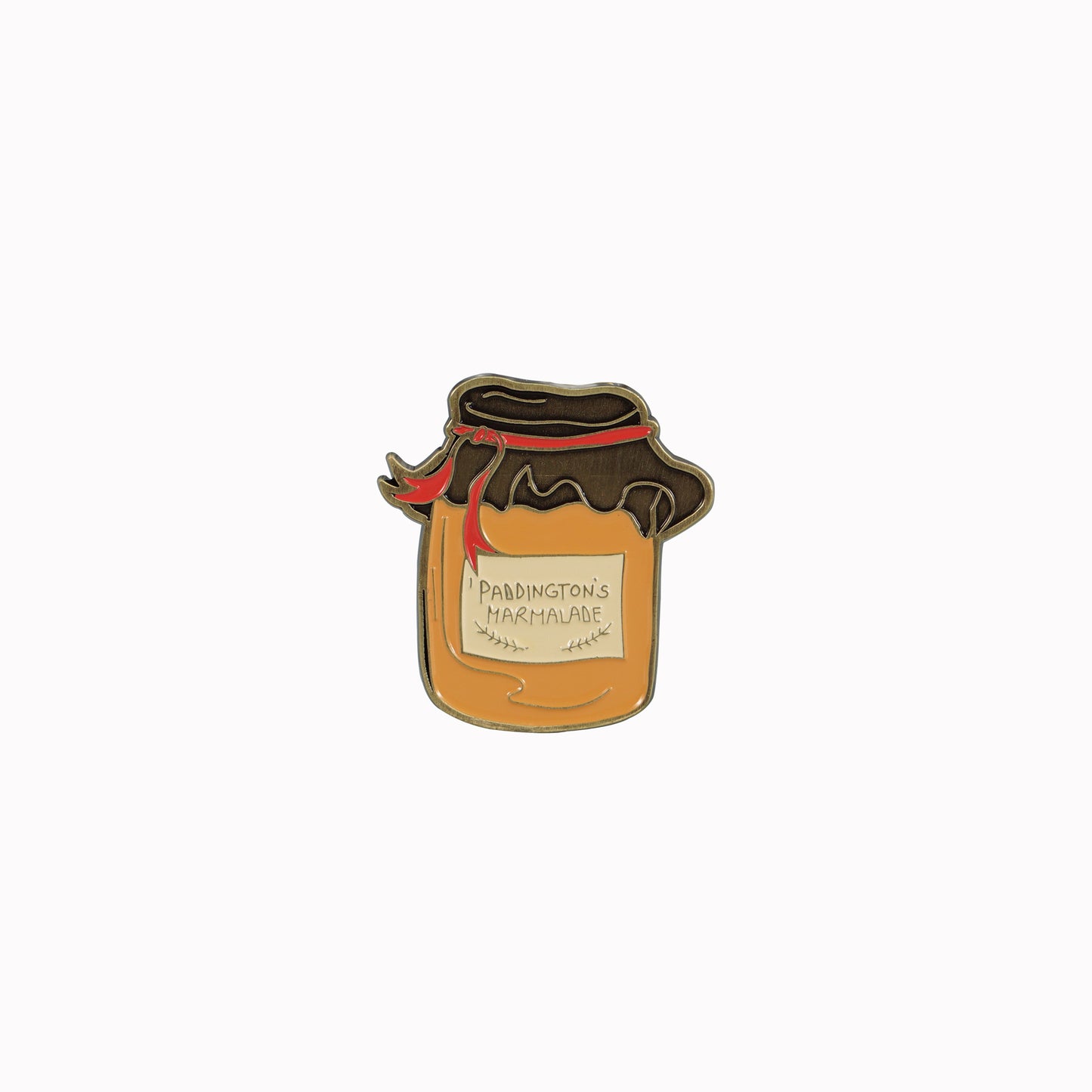 Paddington Bear Pin Badge Marmalade