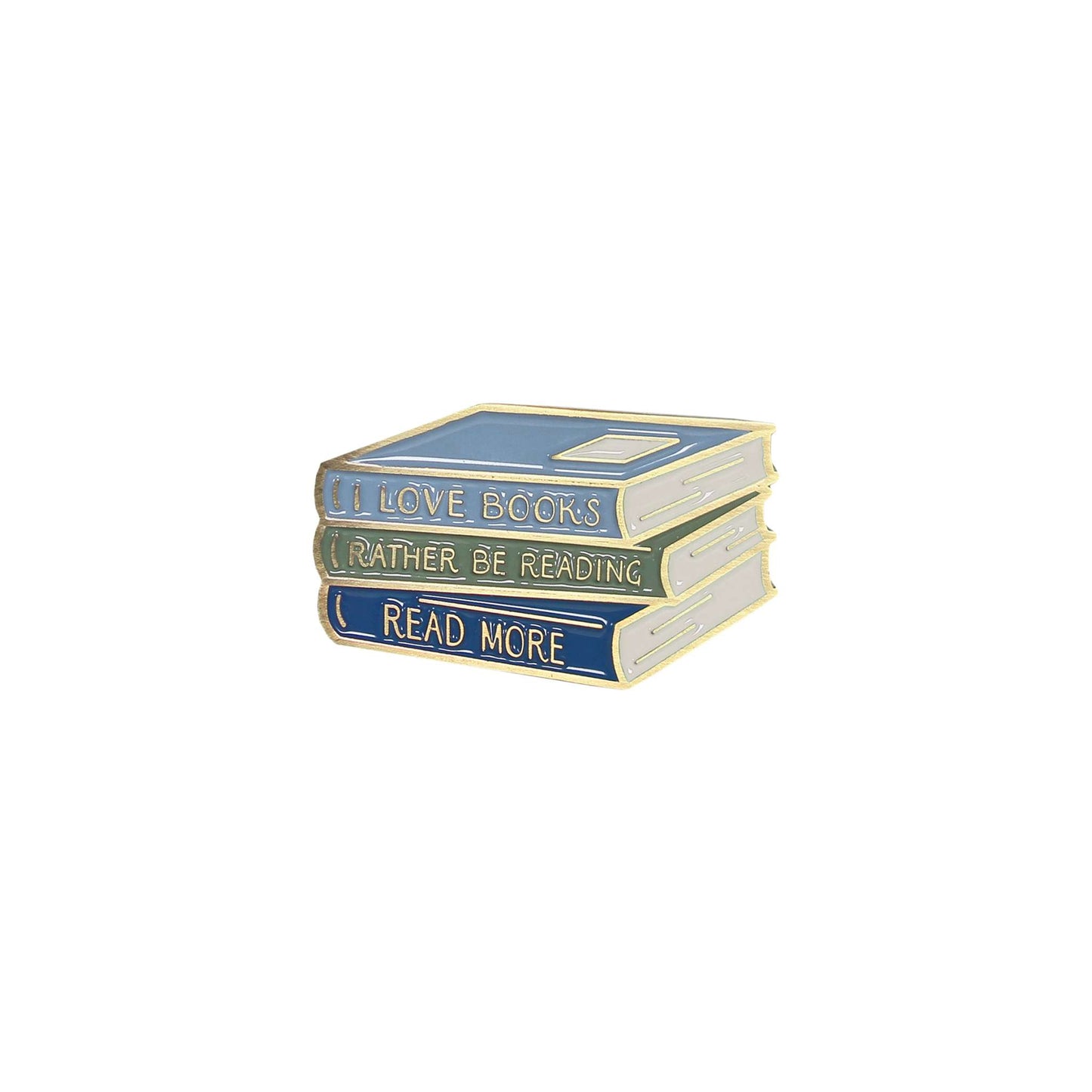 Pin Badge – I'd Rather Be Reading