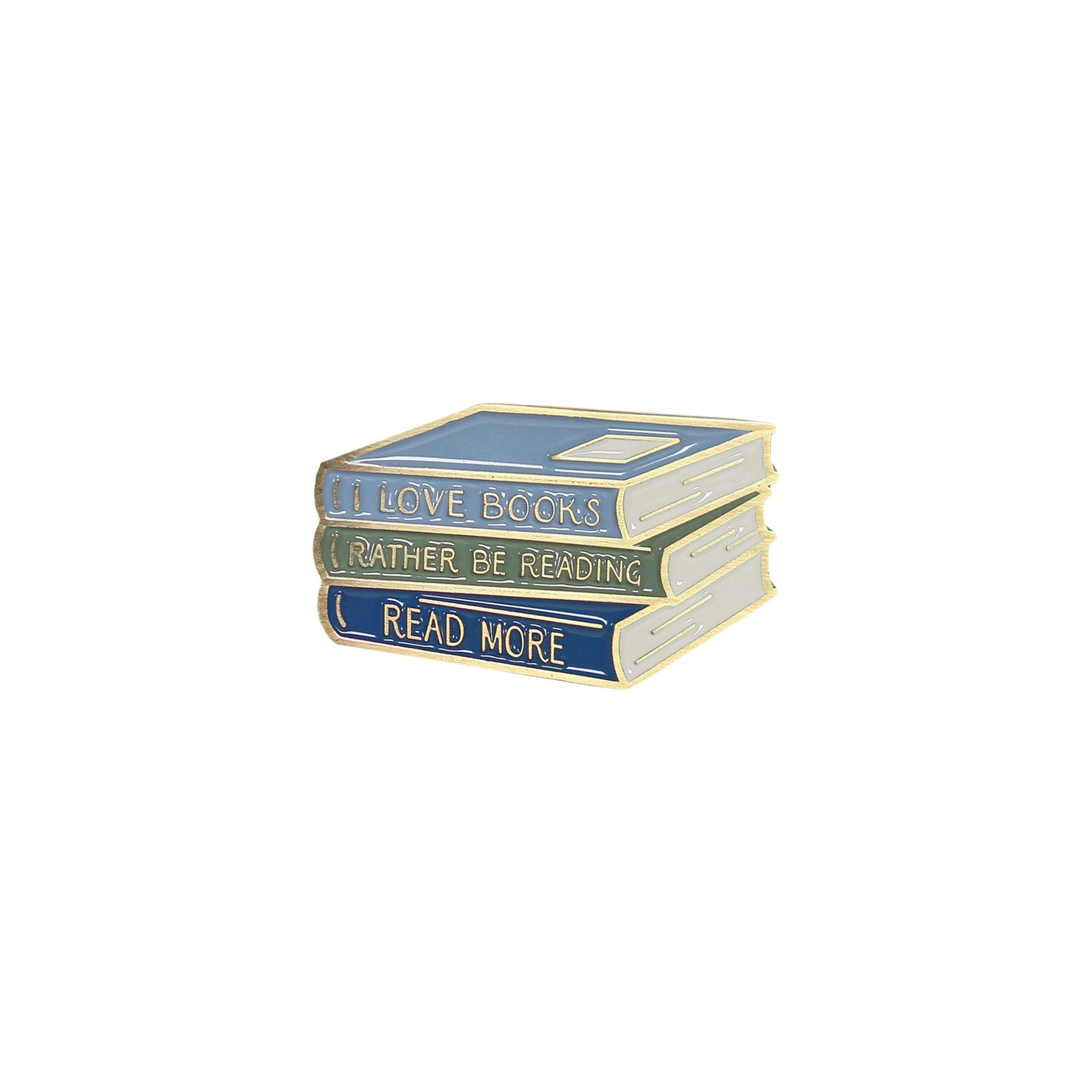 Pin Badge – I'd Rather Be Reading