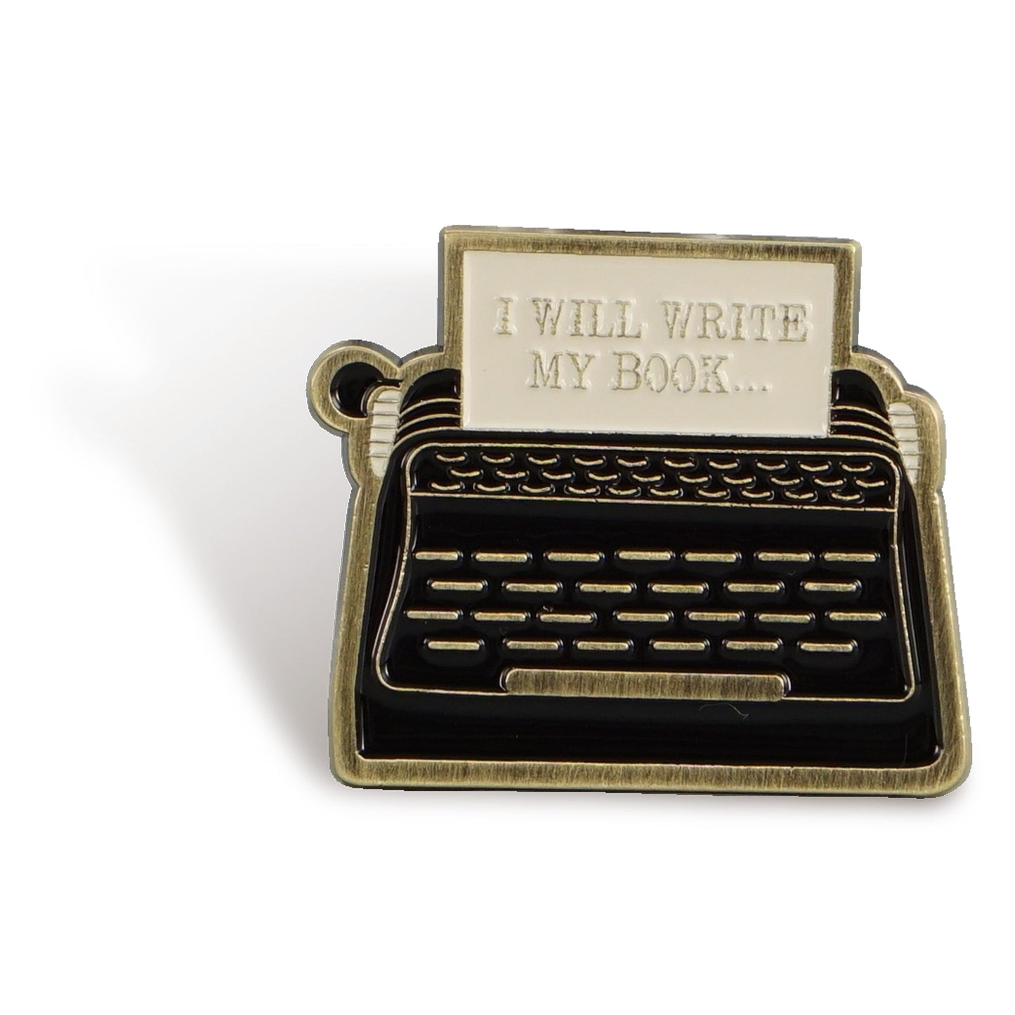 Pin Badge – I Will Write My Book