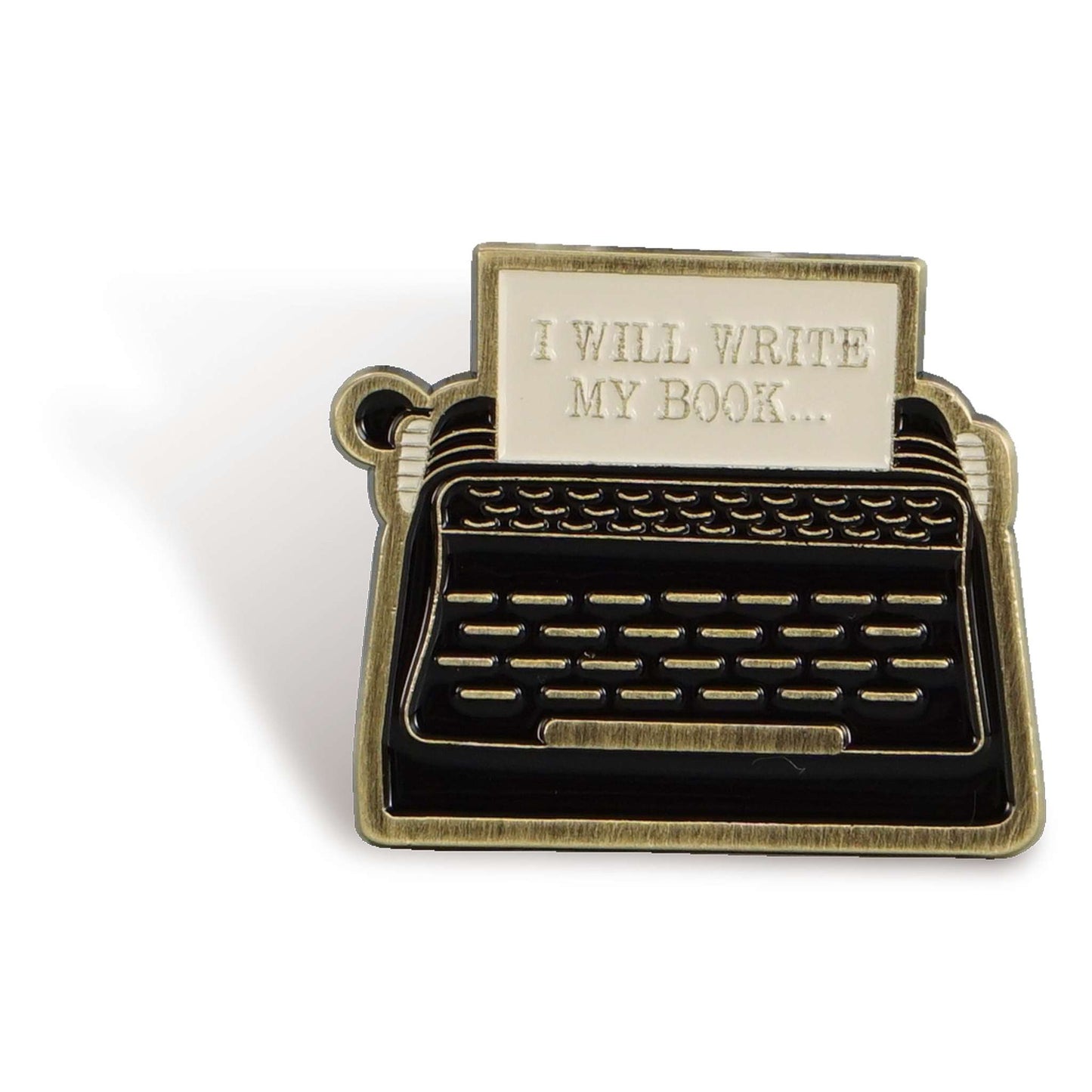Pin Badge – I Will Write My Book