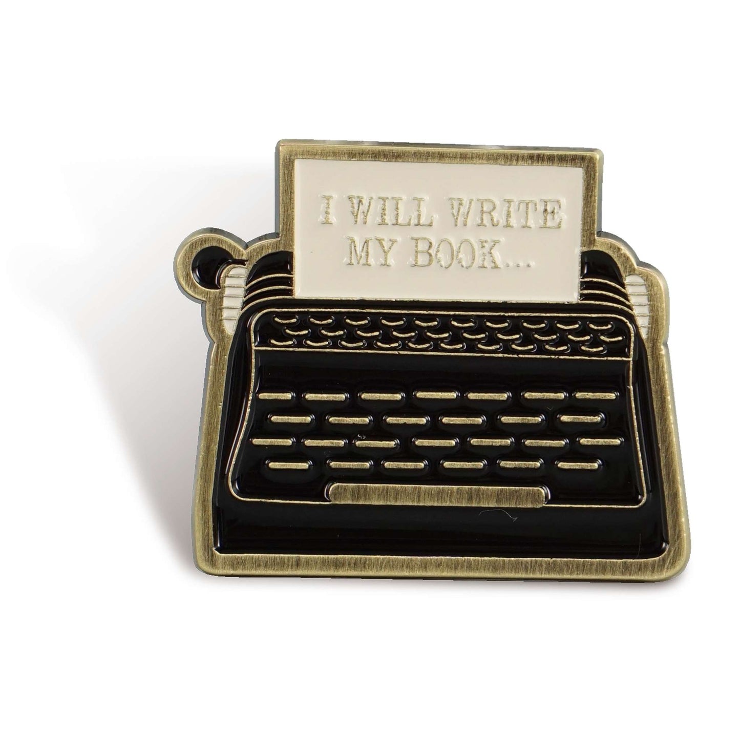 Pin Badge – I Will Write My Book