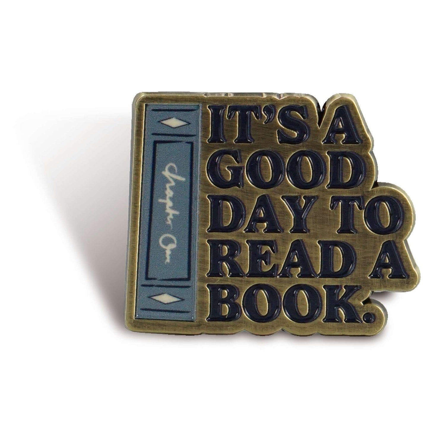 Pin Badge – It’s a Good Day to Read a Book