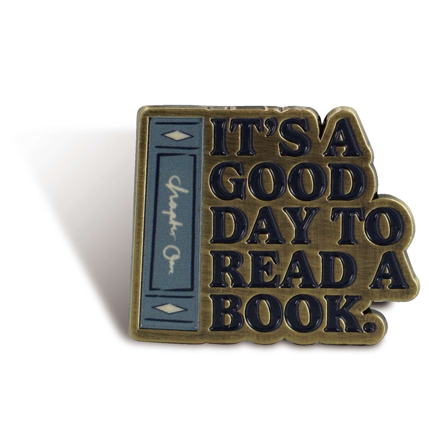 Pin Badge – It’s a Good Day to Read a Book