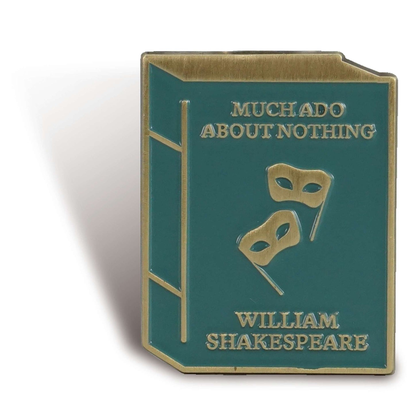 Shakespeare Pin Badge – Much Ado About Nothing