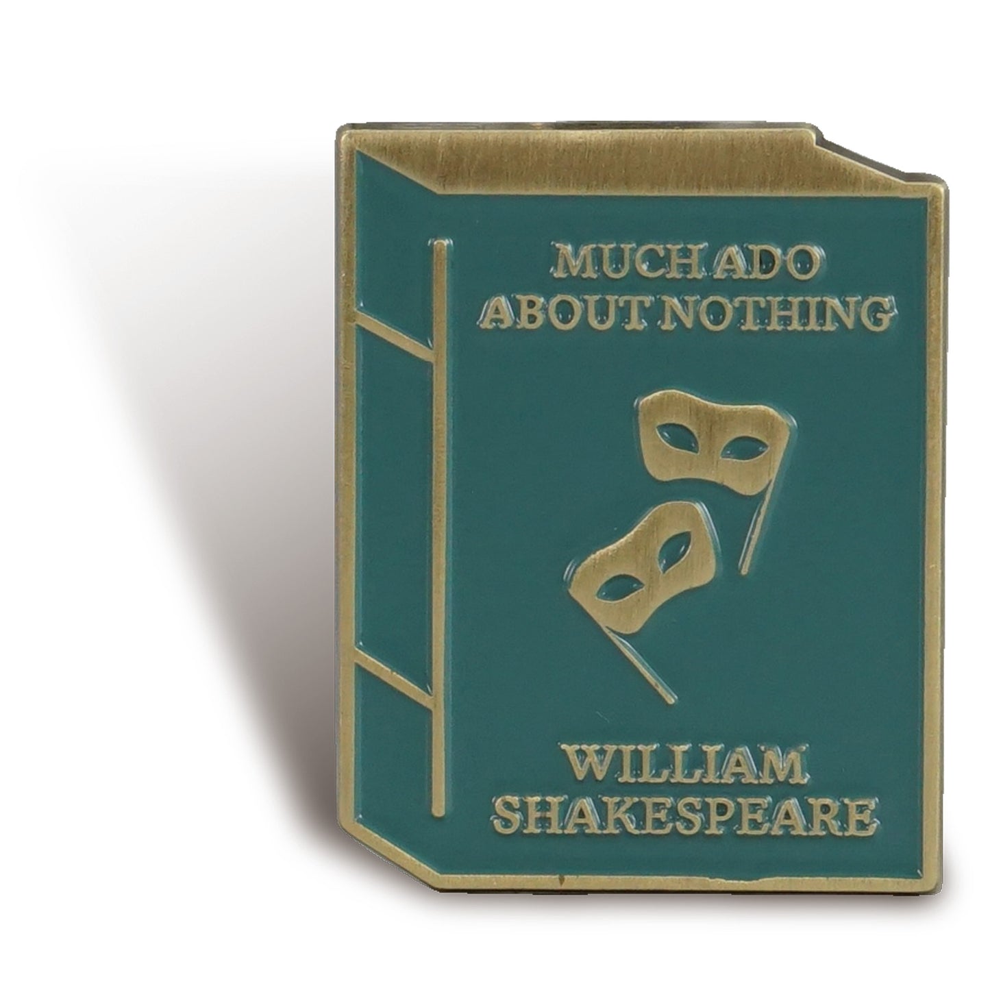 Shakespeare Pin Badge – Much Ado About Nothing