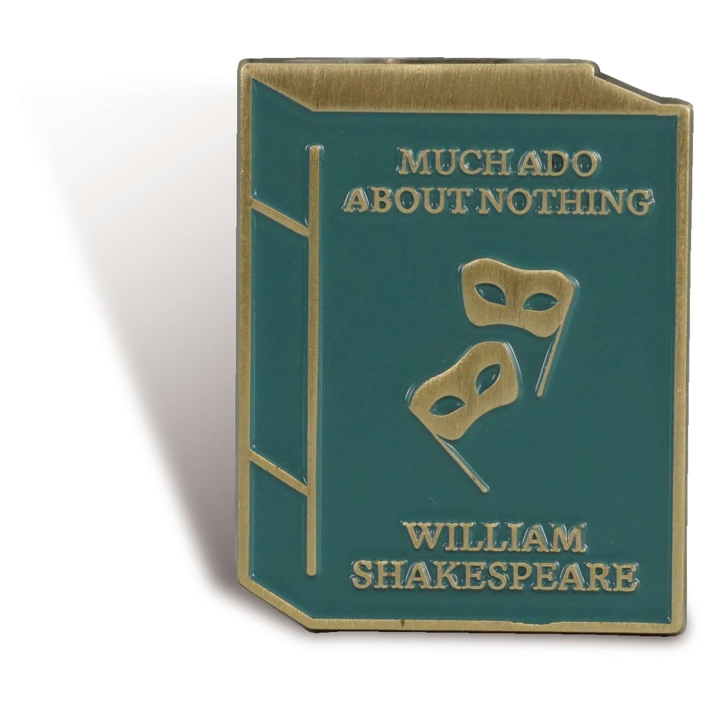 Shakespeare Pin Badge – Much Ado About Nothing